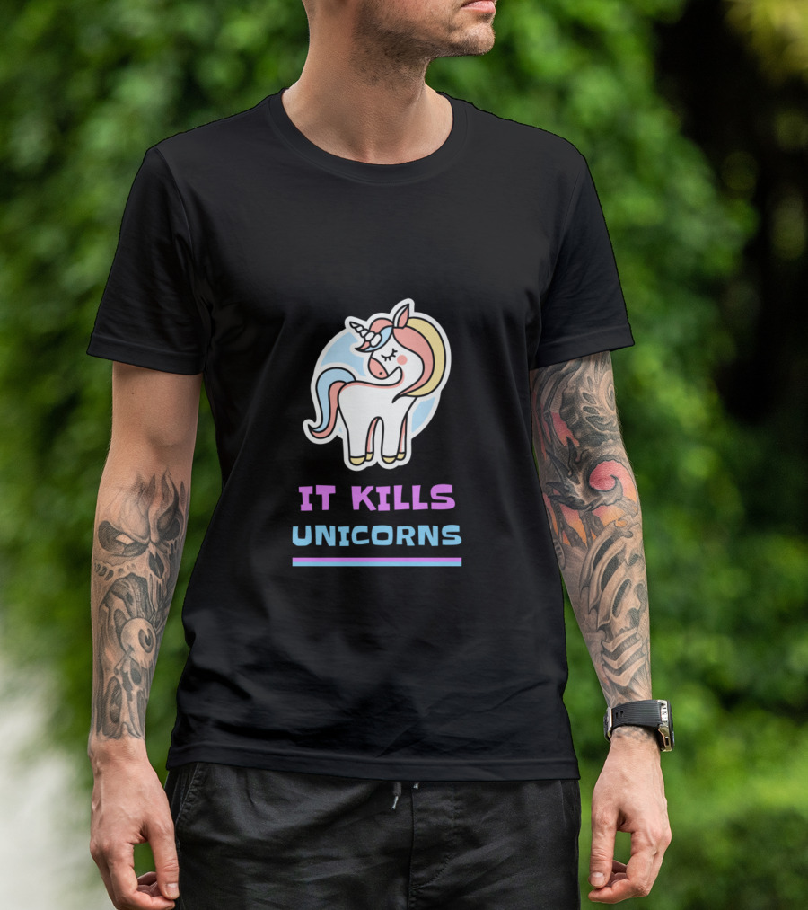 STOP 5G IT KILLS UNICORNS T-Shirt