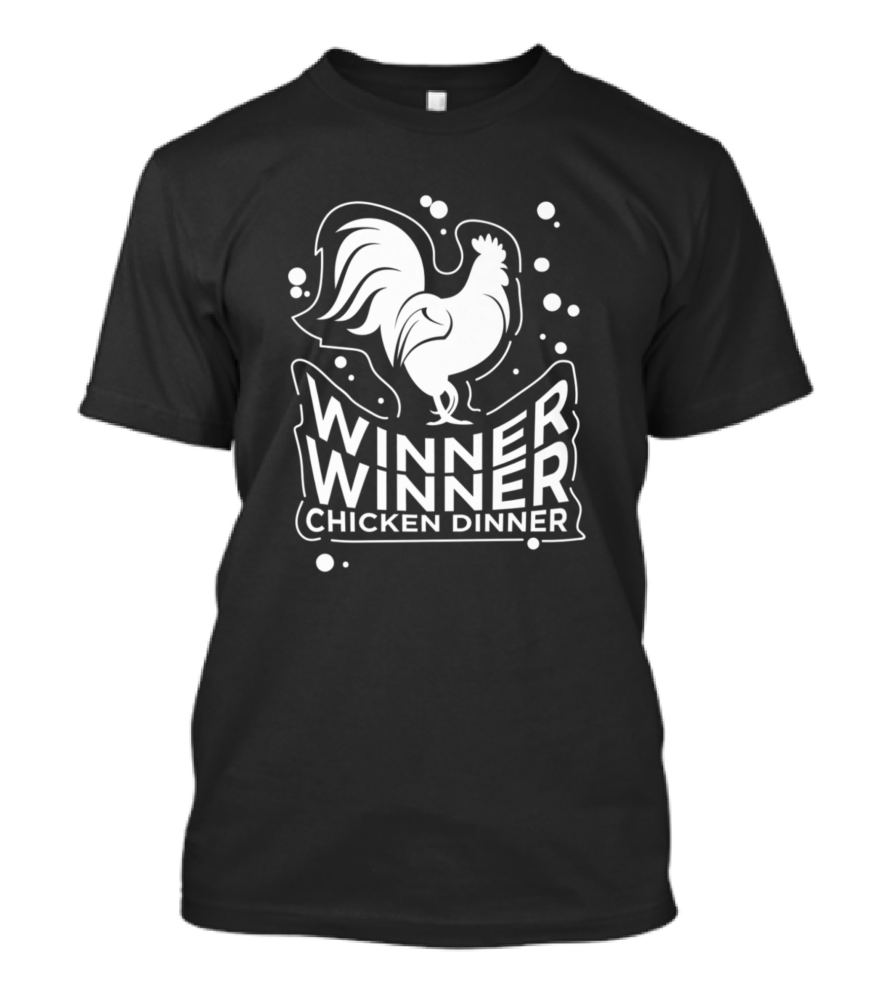 Winner Winner Chicken Dinner Gamer Rooster Victory T-Shirt