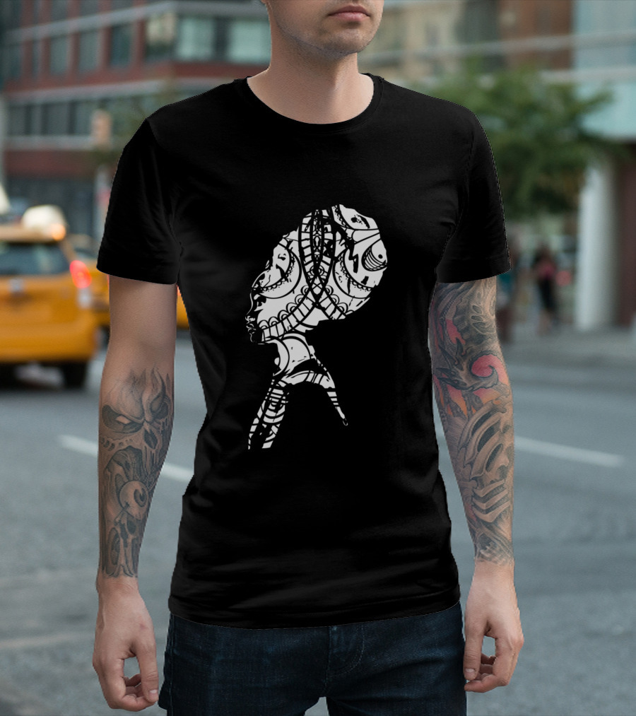 African Great Woman Artistic T-Shirt