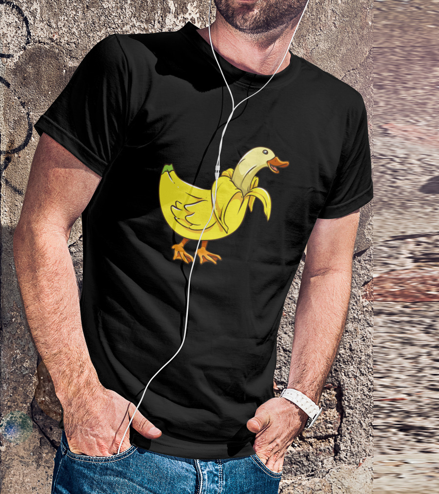 Duck Banana Hybrid Hoose Animal T-Shirt