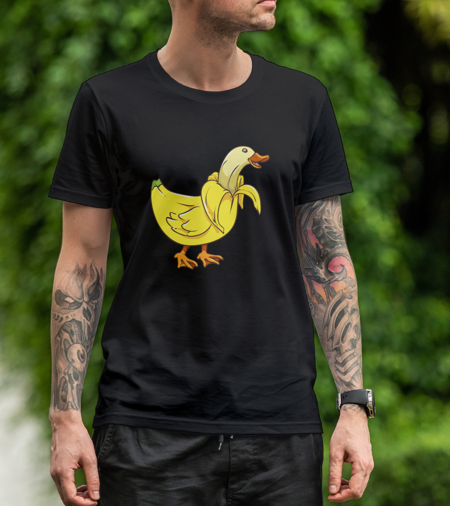 Duck Banana Hybrid Hoose Animal T-Shirt