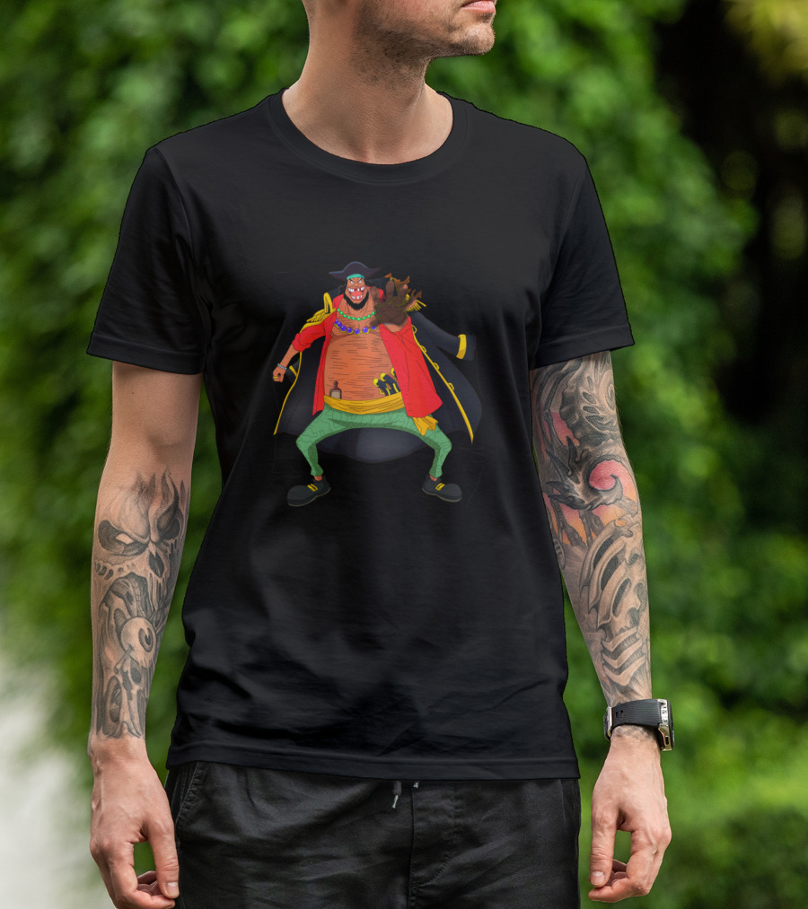 One Piece Blackbeard Character T-Shirt