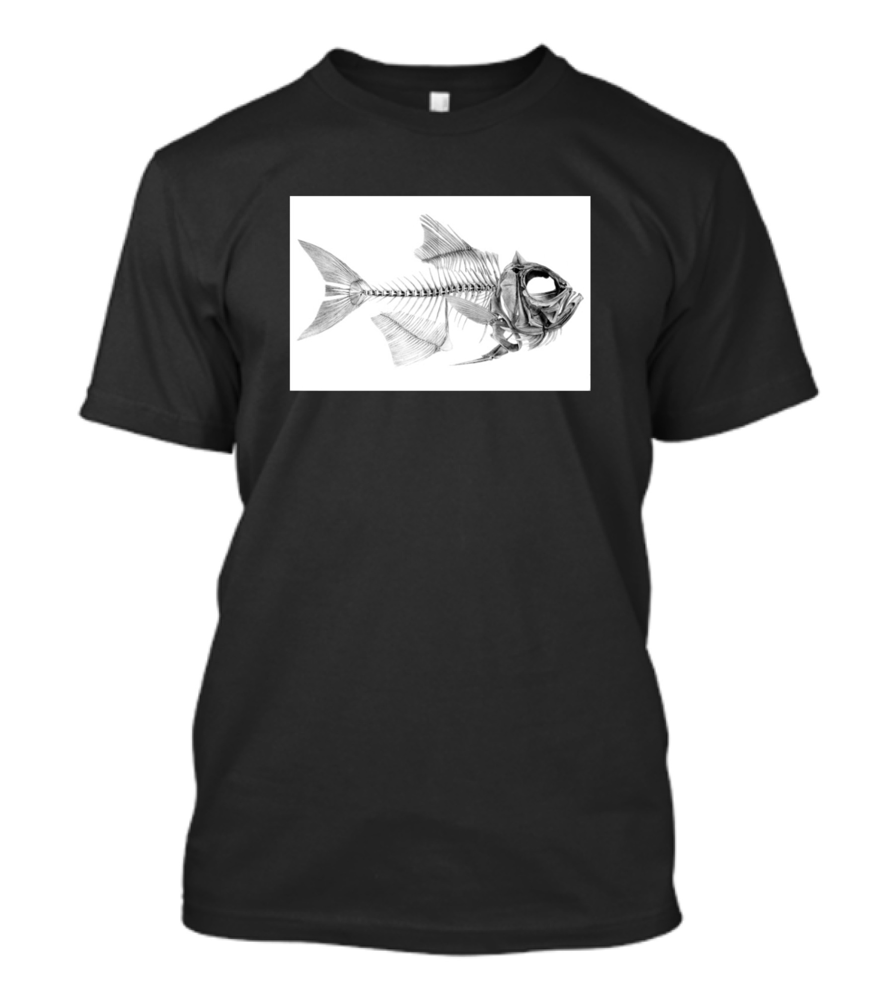 Squelette Poisson Skeletal T-Shirt