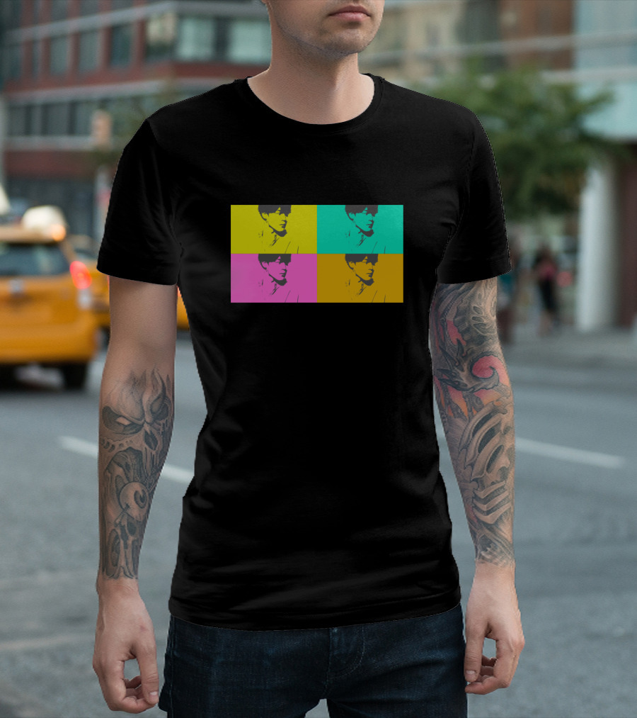 Bangtan Jimin Fan Chimchim Park Colorful Pop T-Shirt
