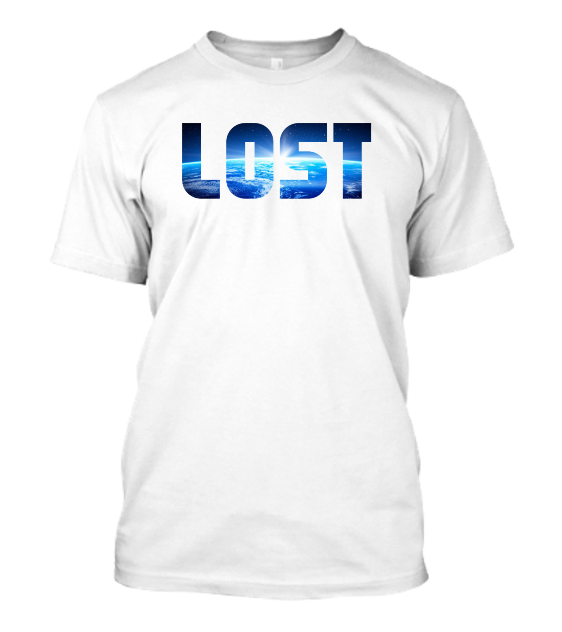 LOST Earth View From Space T-Shirt