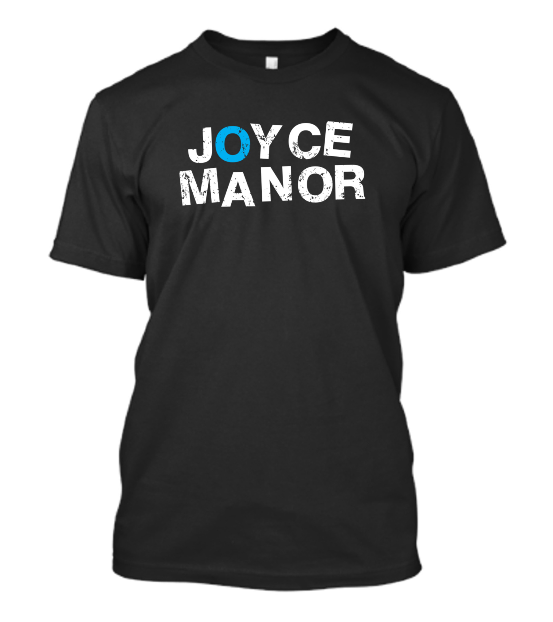 Joyce Manor Band Logo Text With Blue Accent T-Shirt
