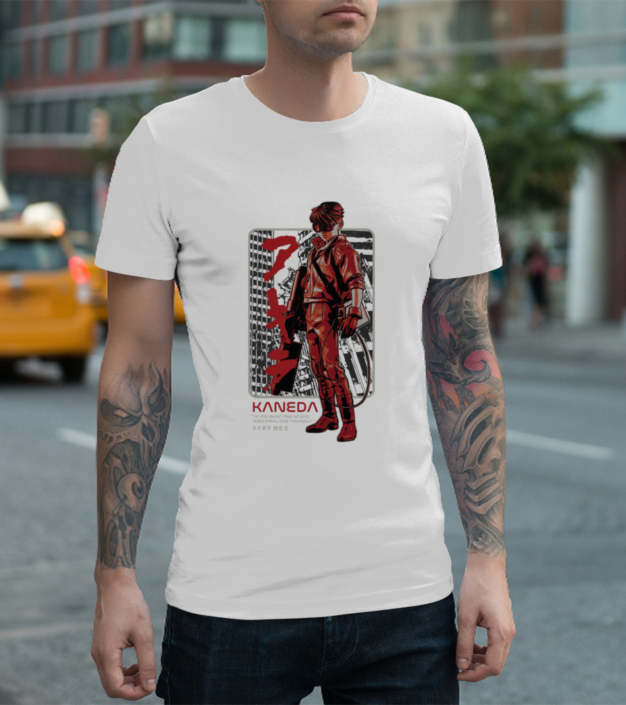 Kaneda Neo Tokyo Akira Saviour Iconic T-Shirt