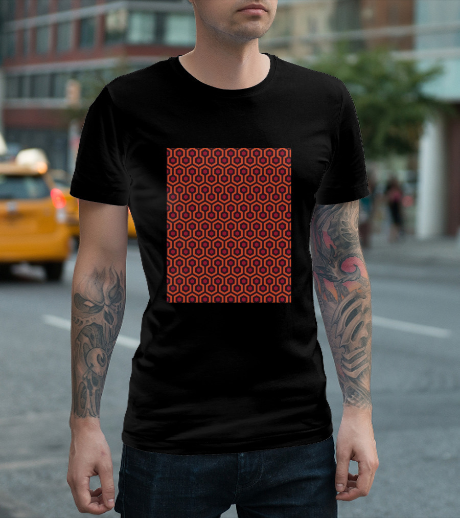 Hexagonal Overlook Hotel Carpet T-Shirt