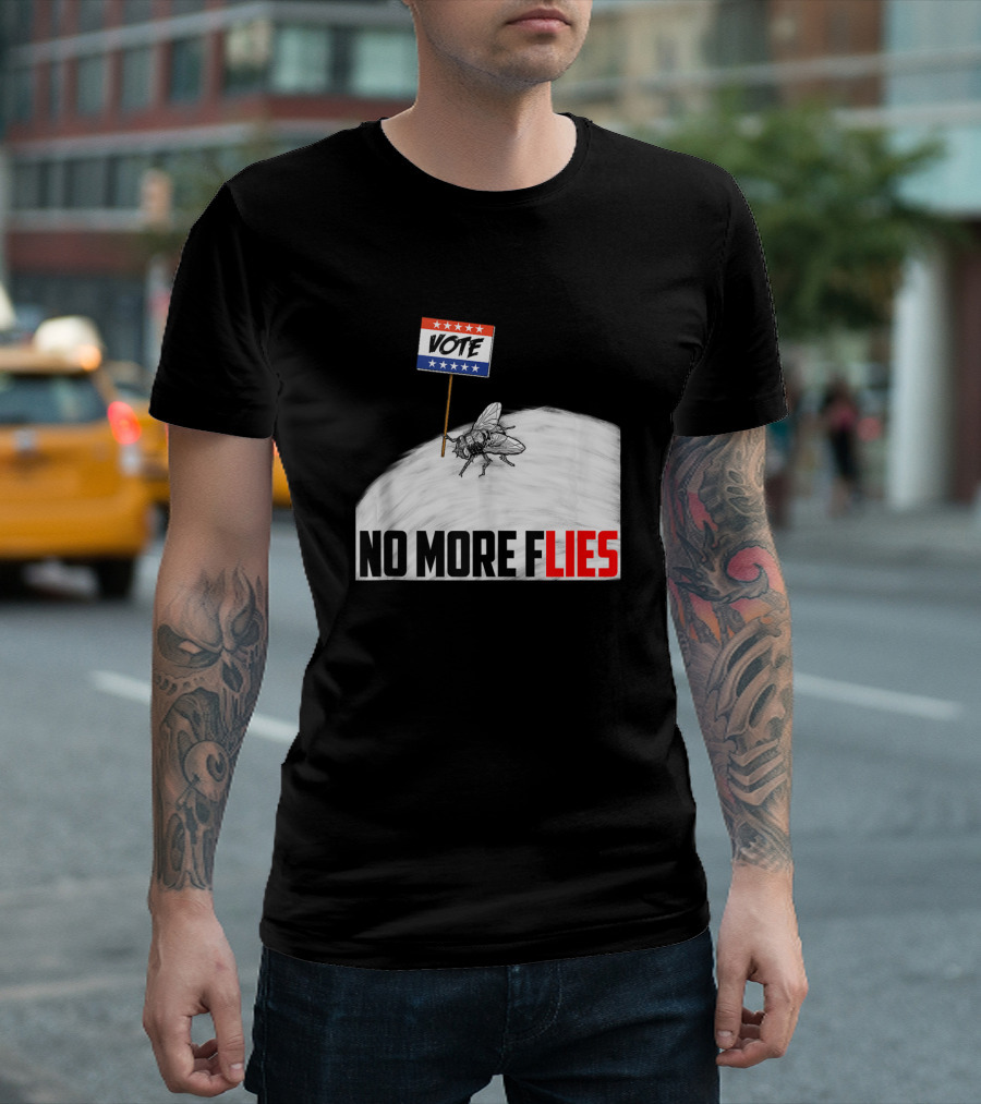 Vote No More Lies Pence Debate Fly T-Shirt