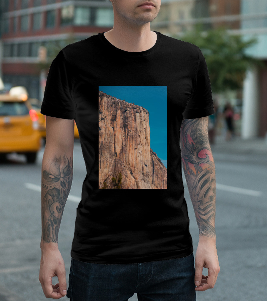 Photograph Of El Capitan Yosemite National Park T-Shirt