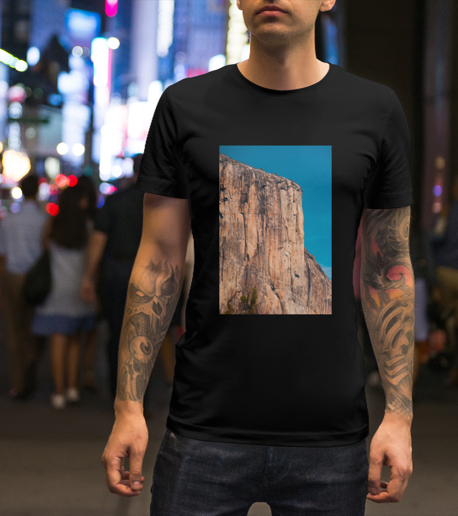Photograph Of El Capitan Yosemite National Park T-Shirt