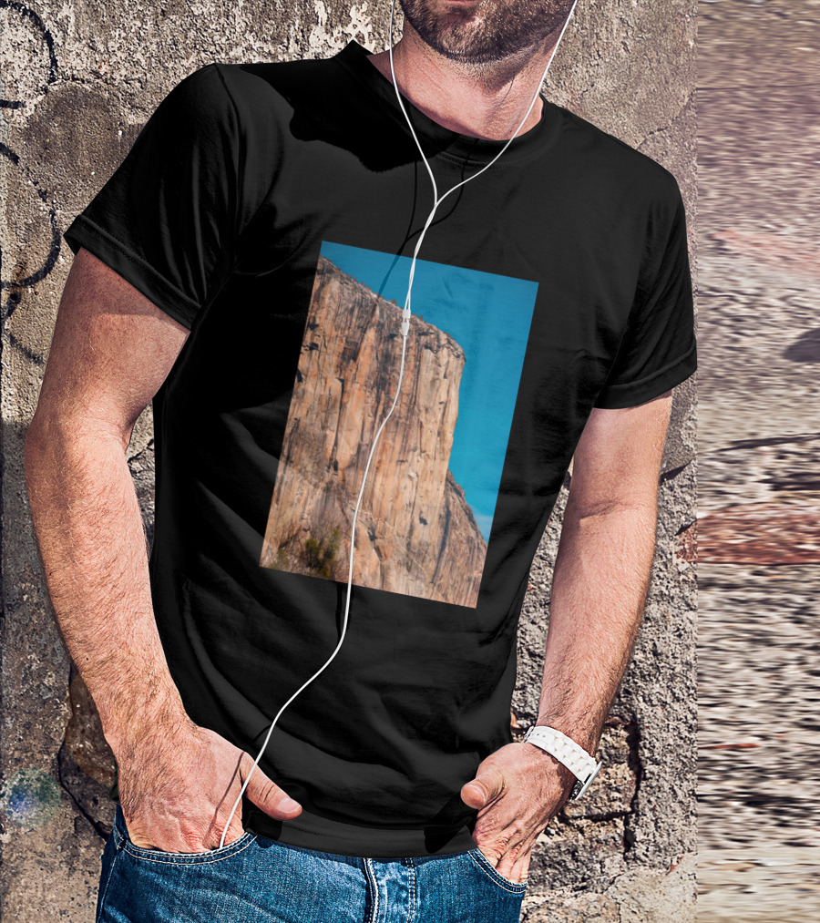 Photograph Of El Capitan Yosemite National Park T-Shirt