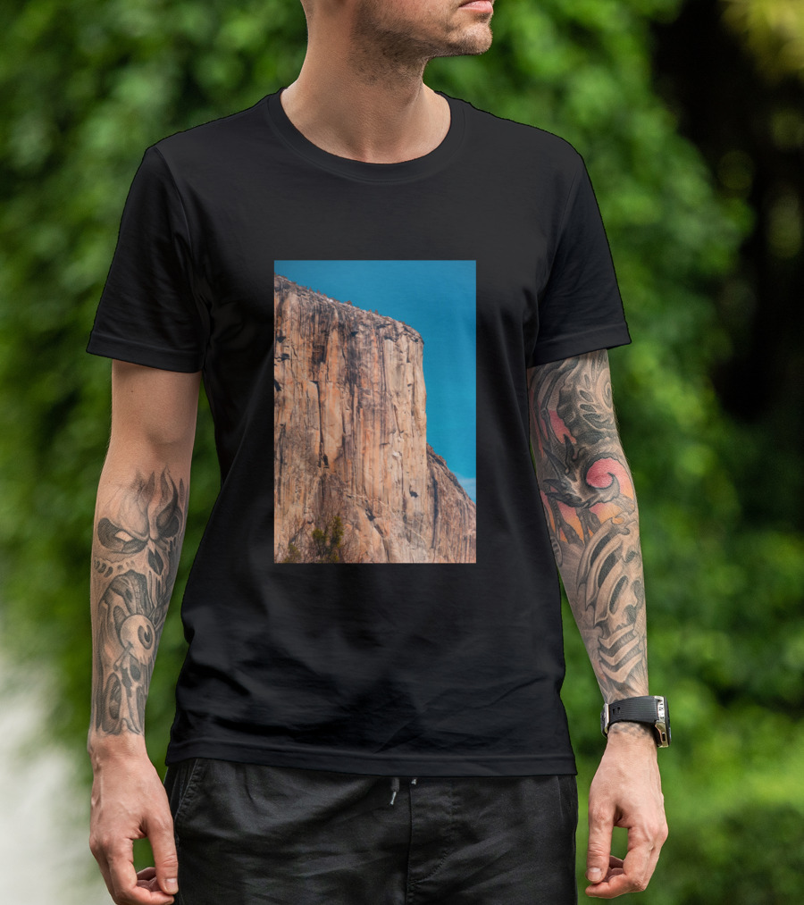Photograph Of El Capitan Yosemite National Park T-Shirt