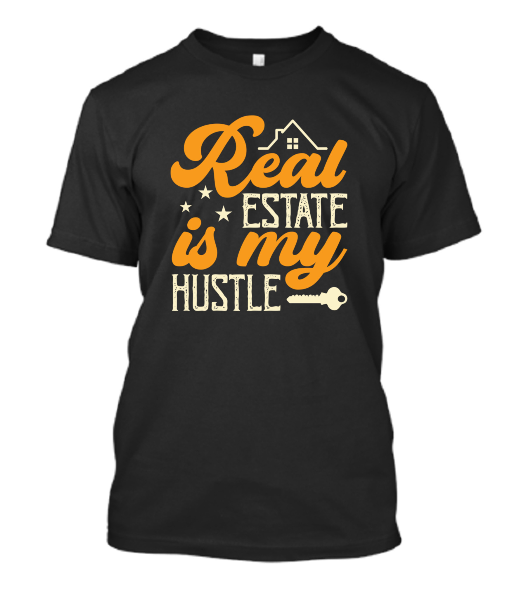 Real Estate Is My Hustle Key House Stars T-Shirt