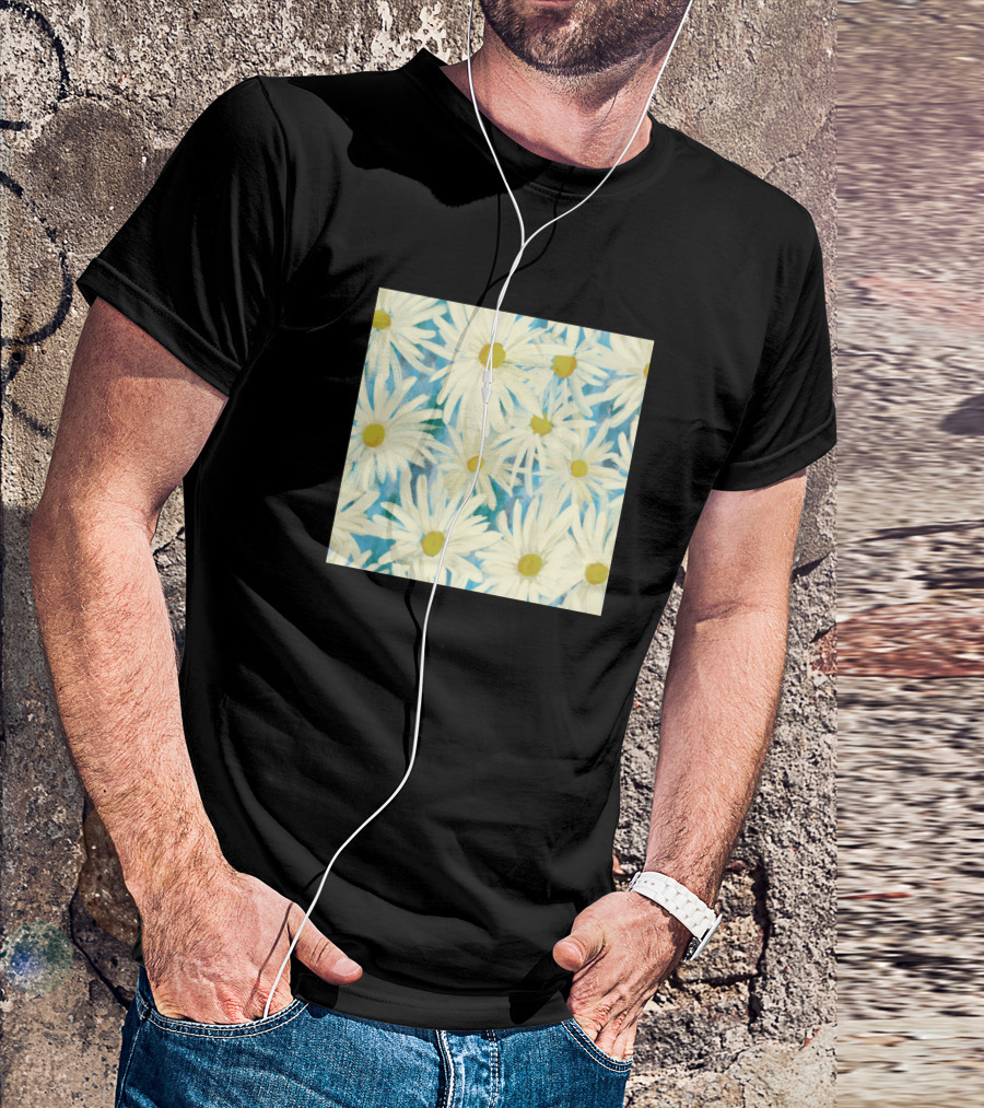 Rown Daisy White Floral T-Shirt