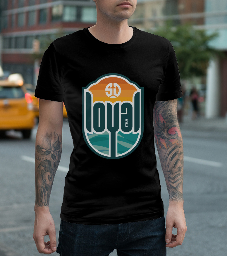 San Diego Loyal SC Soccer Badge T-Shirt