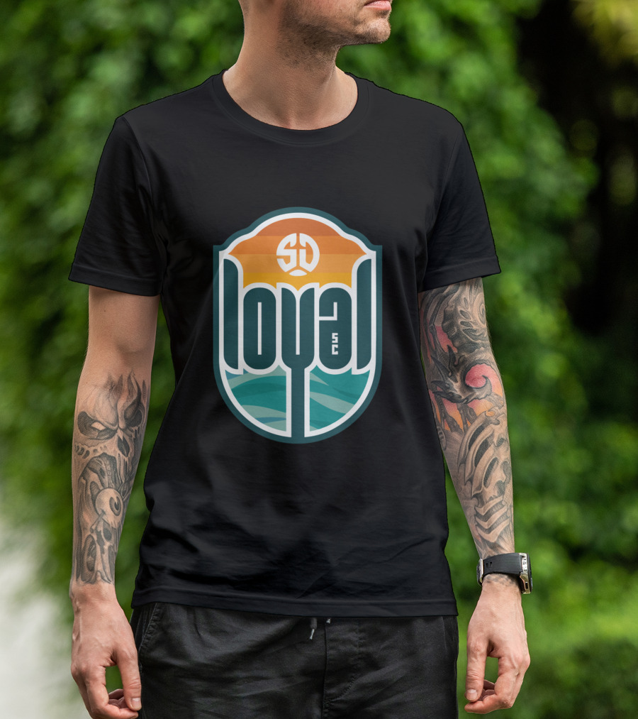 San Diego Loyal SC Soccer Badge T-Shirt