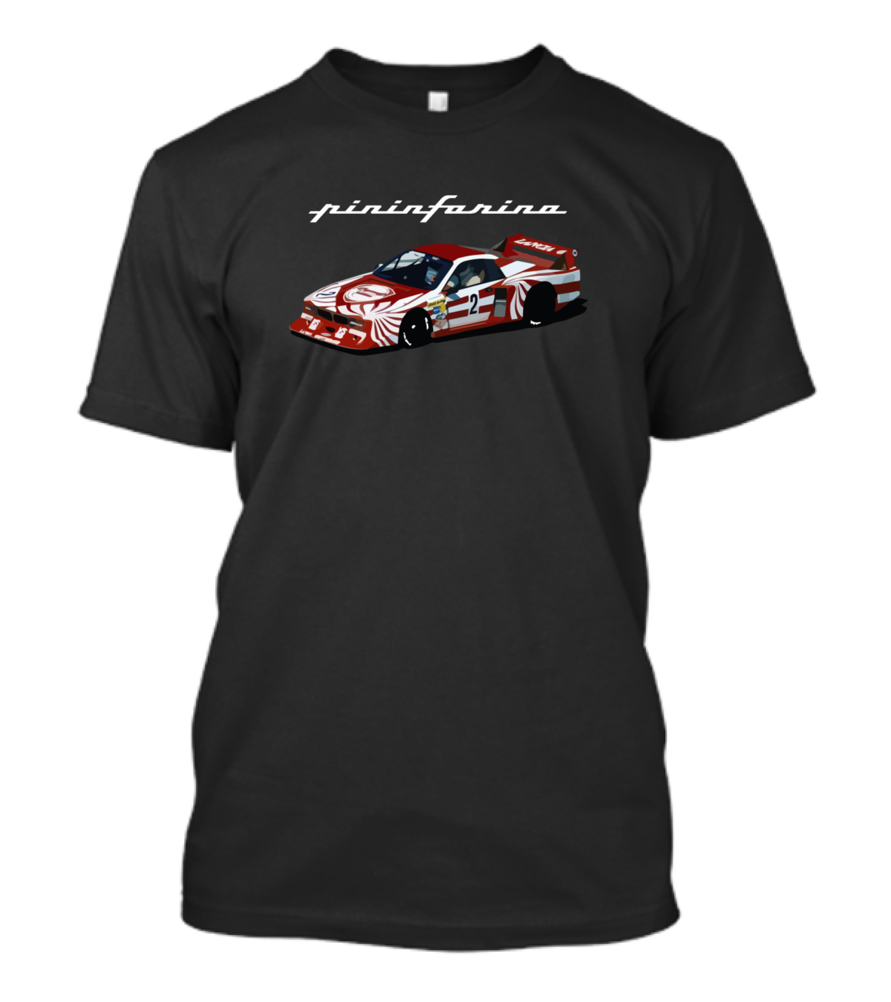 Pininfarina 1980 Lancia Beta Montecarlo Group 5 Racer T-Shirt