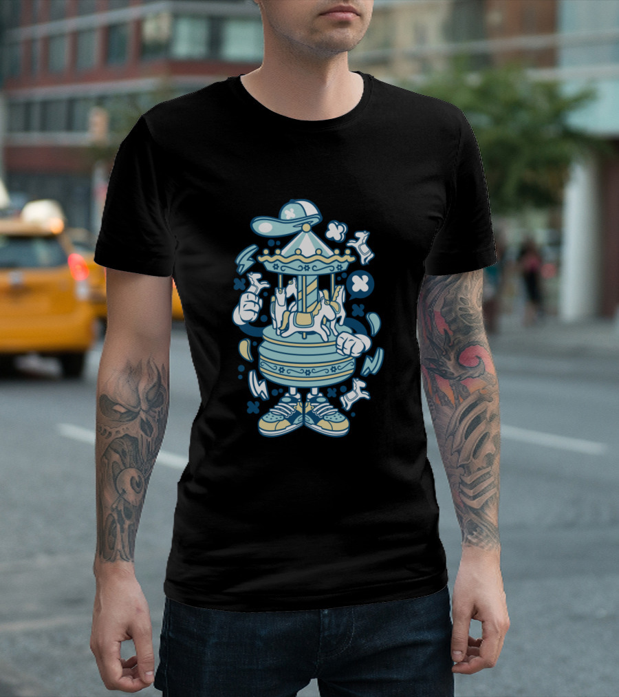 Carousel For Animated Characters Comics And Pop Sneakers Cap T-Shirt