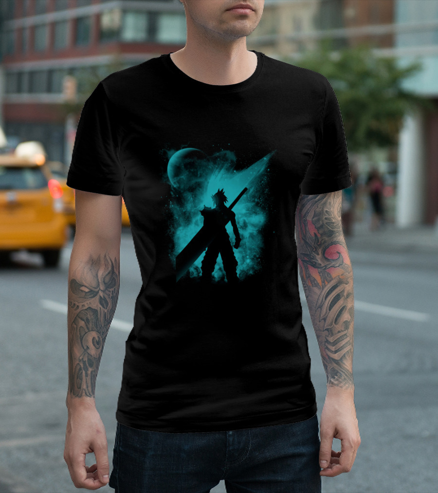 Cloud Soldier Cosmic Explosion T-Shirt