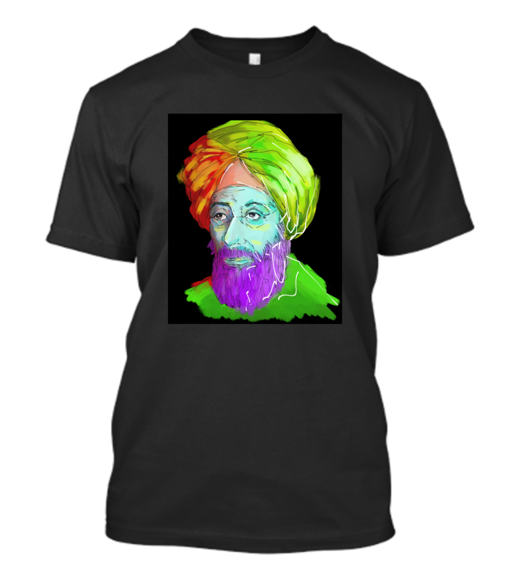 Ibn Qayyim Al Jawziyya Colorful T-Shirt