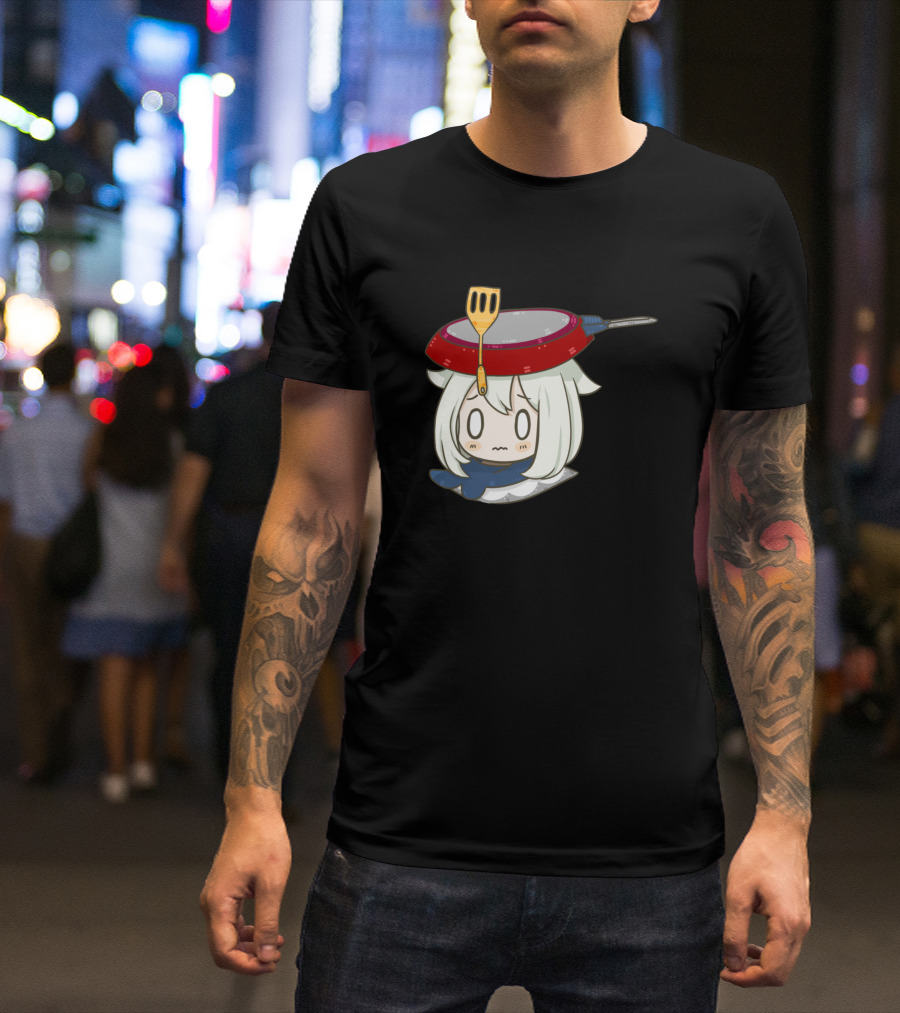 Paimon Teflon Cooking Pan Genshin Impact T-Shirt