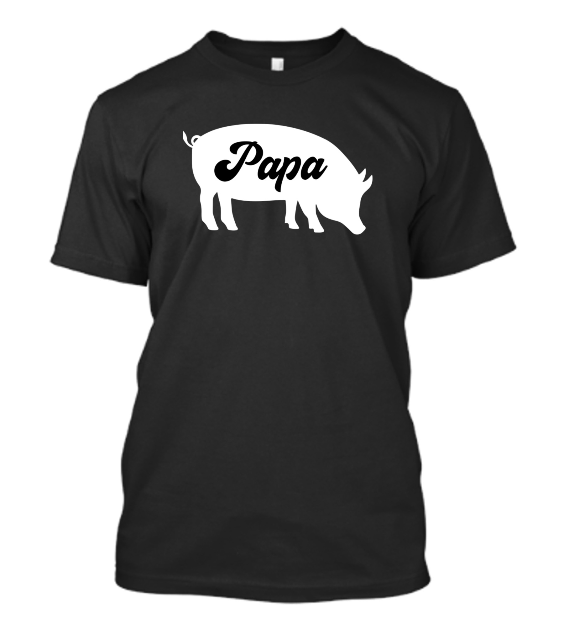 Papa Pig Love R Family T-Shirt