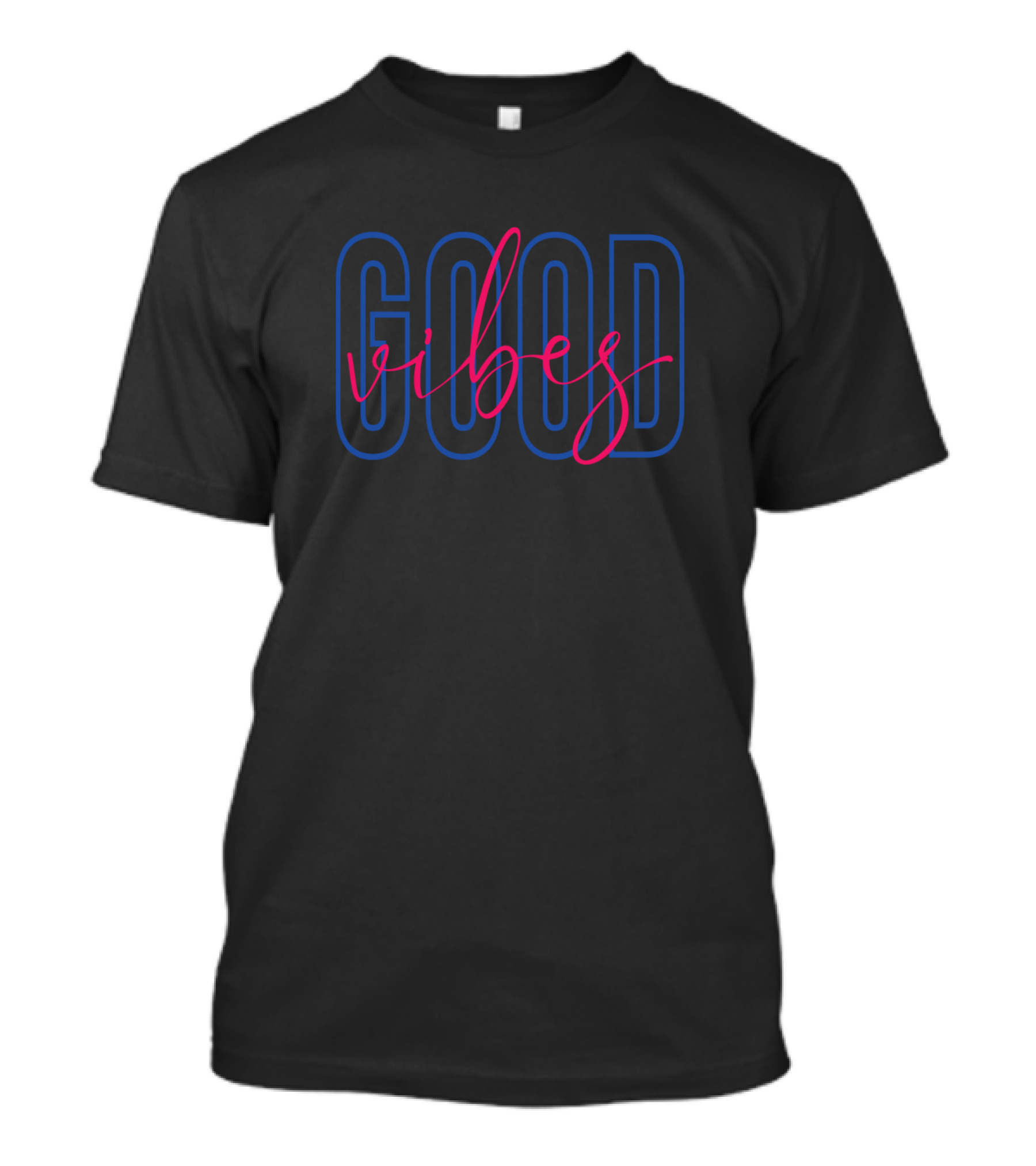 Good Vibes Retro Aesthetic Neon T-Shirt