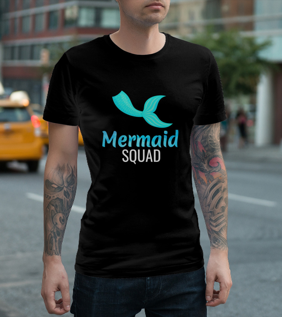 Mermaid Squad Tail T-Shirt