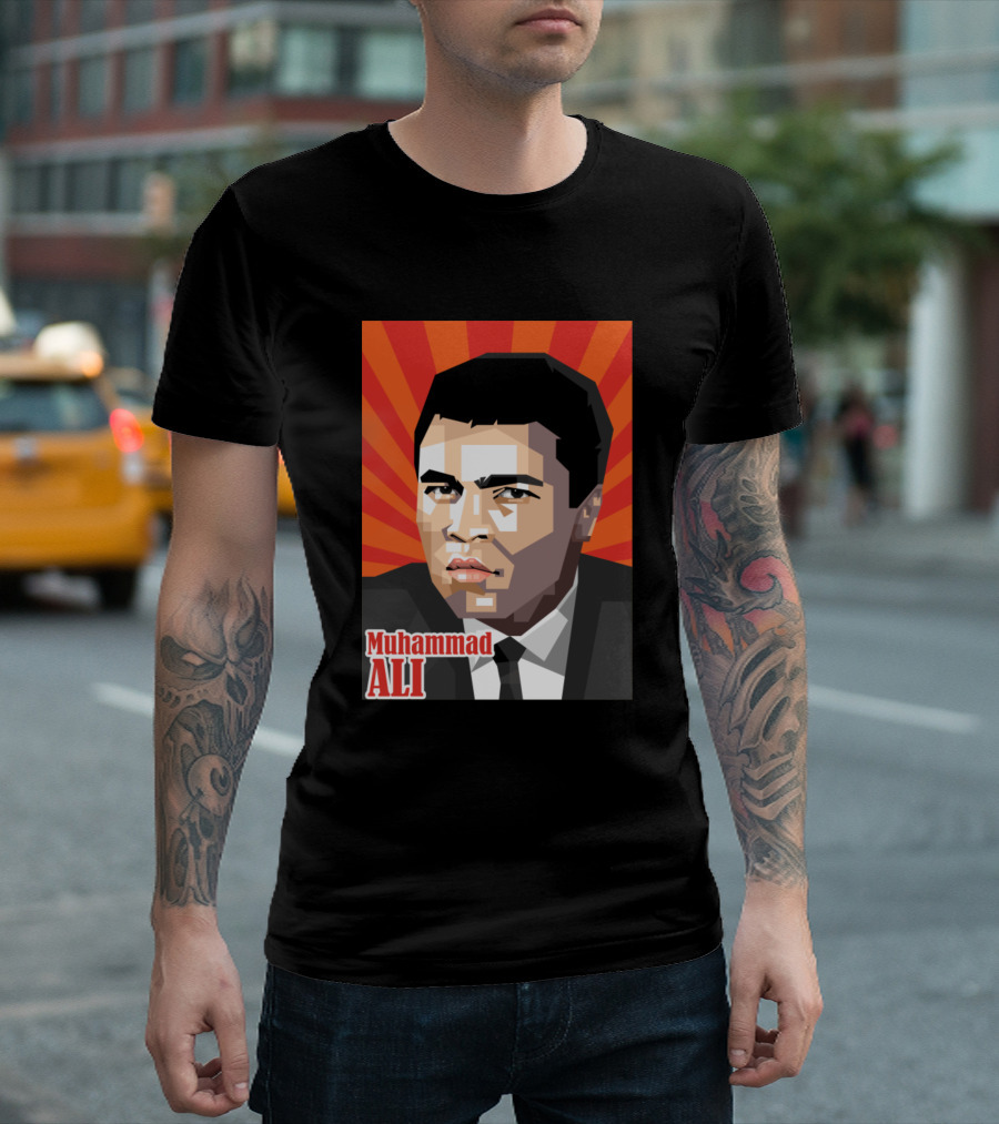 Muhammad Ali Retro Pop T-Shirt