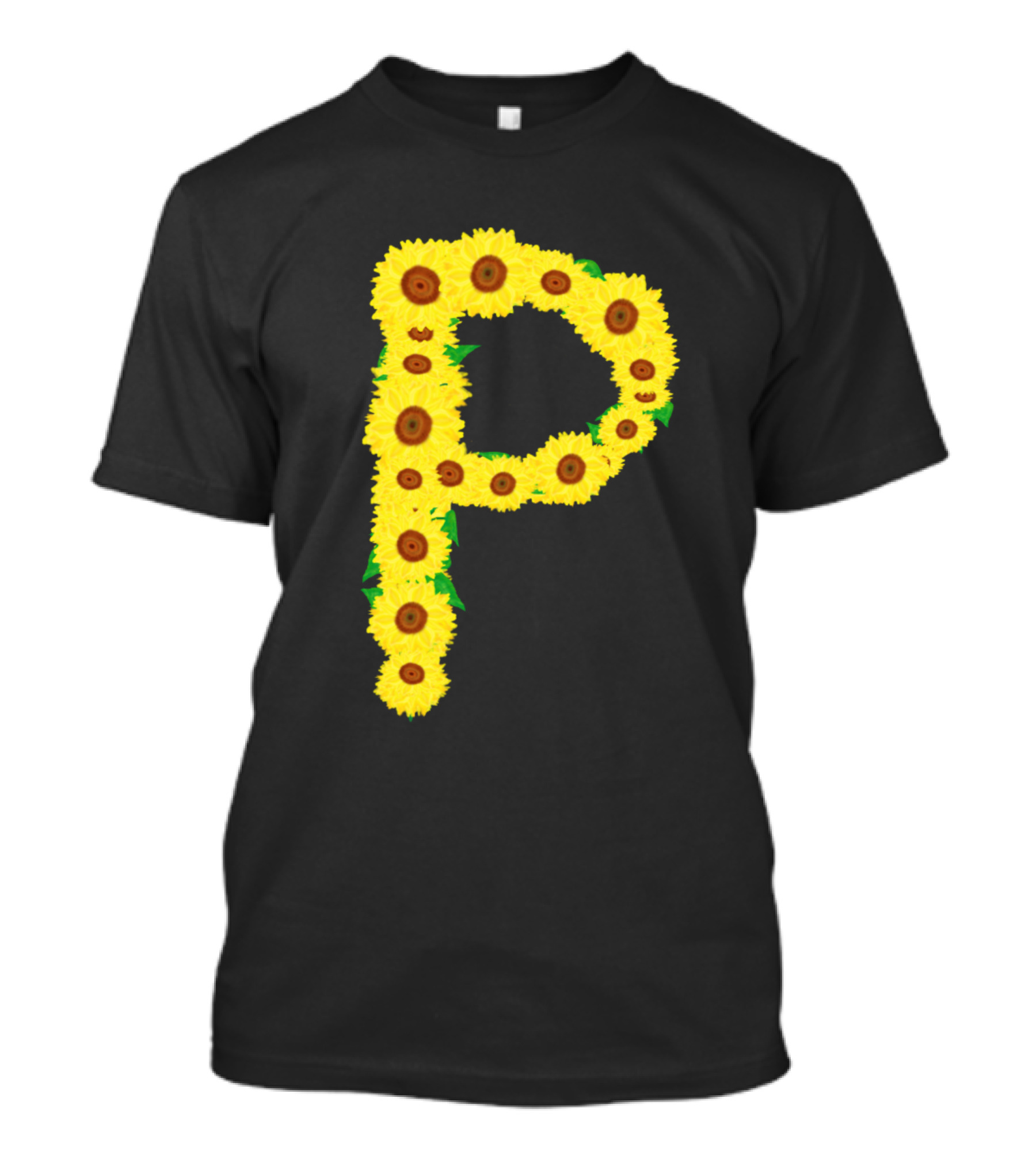 Sunflower Letter P T-Shirt