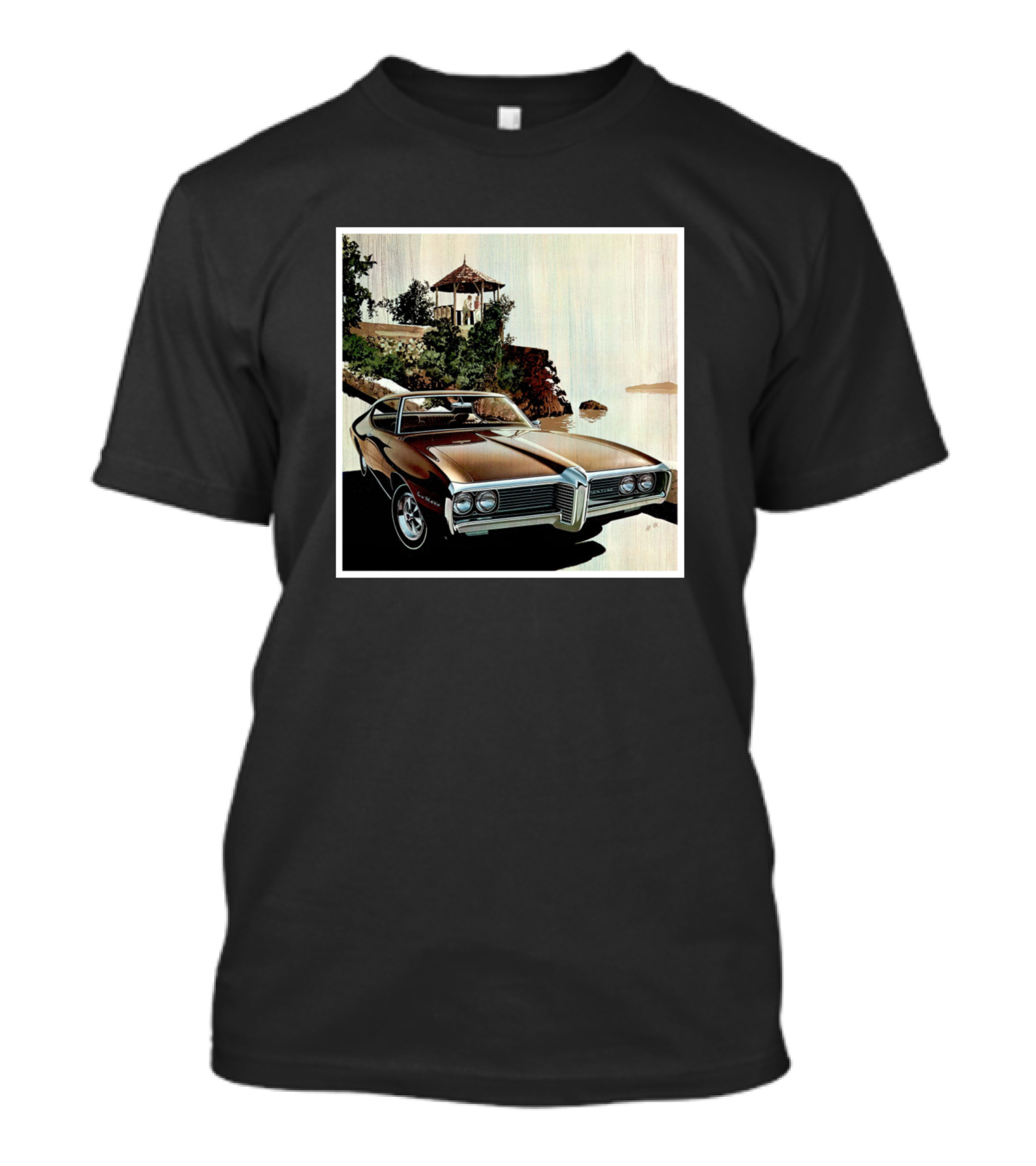 1969 Pontiac Lemans Convertible Vintage Scenic T-Shirt