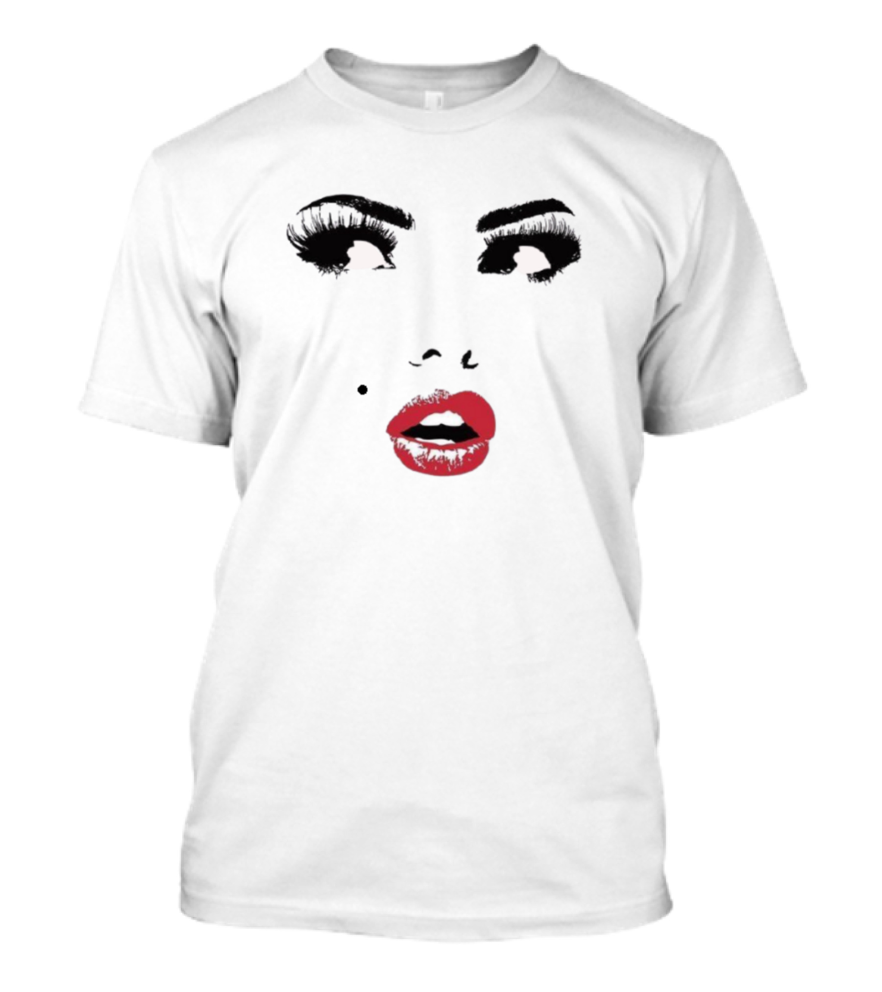 Beautiful American Glamorous Icon Face T-Shirt