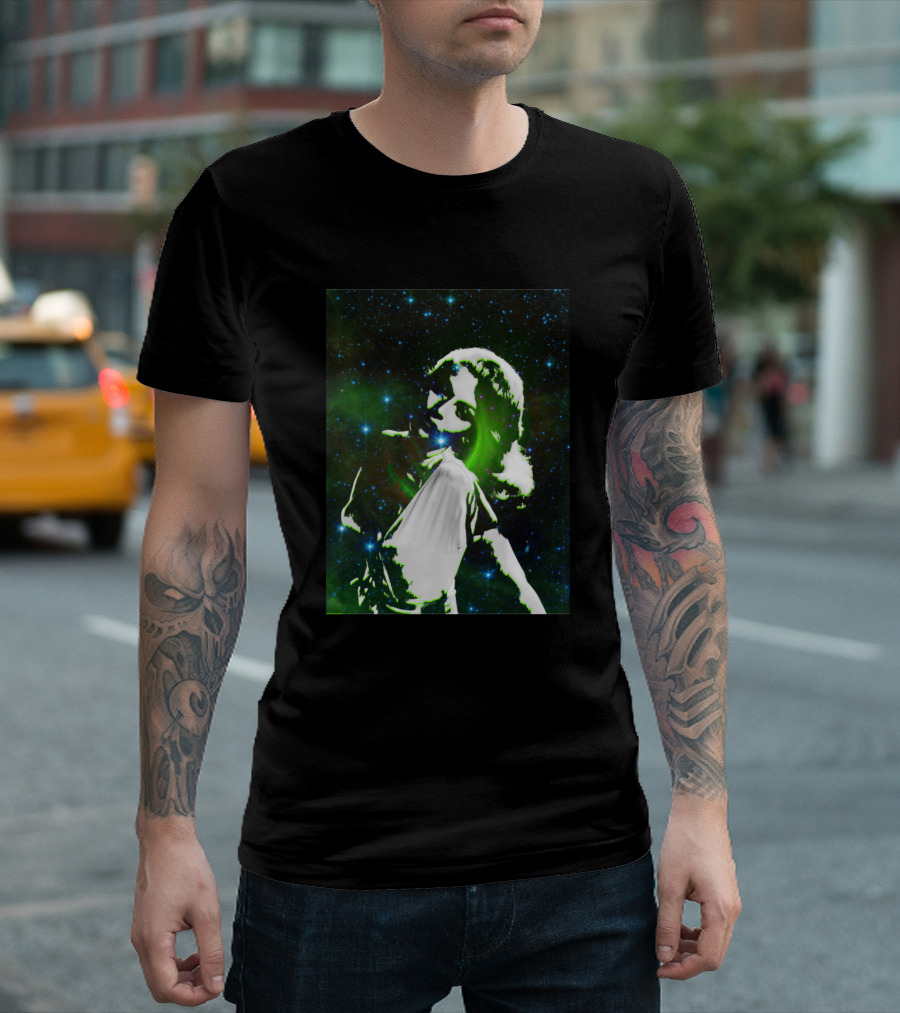 Lana Turner Cosmic Starlet Galaxy T-Shirt