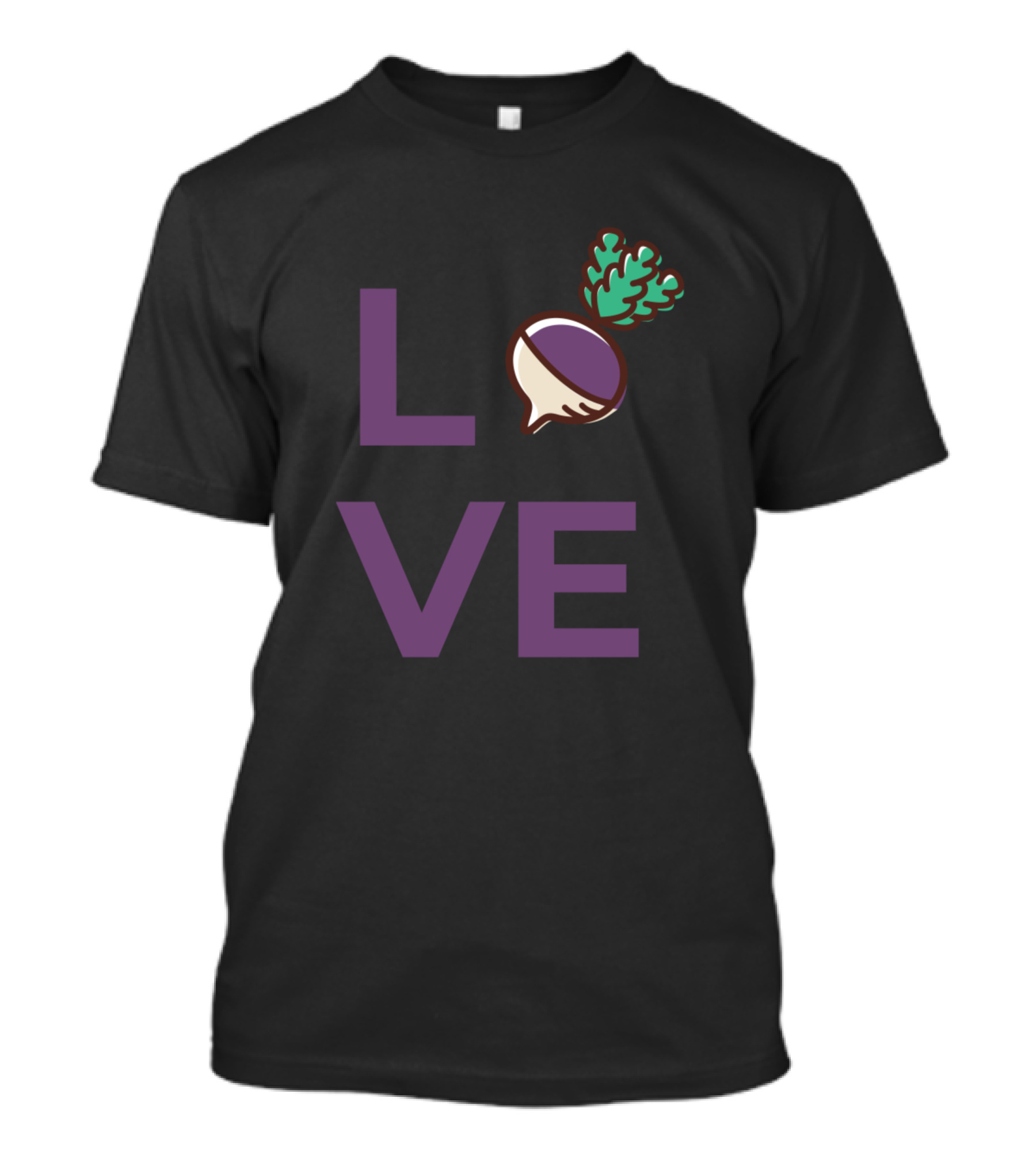 LOVE Turnip Vegetable T-Shirt