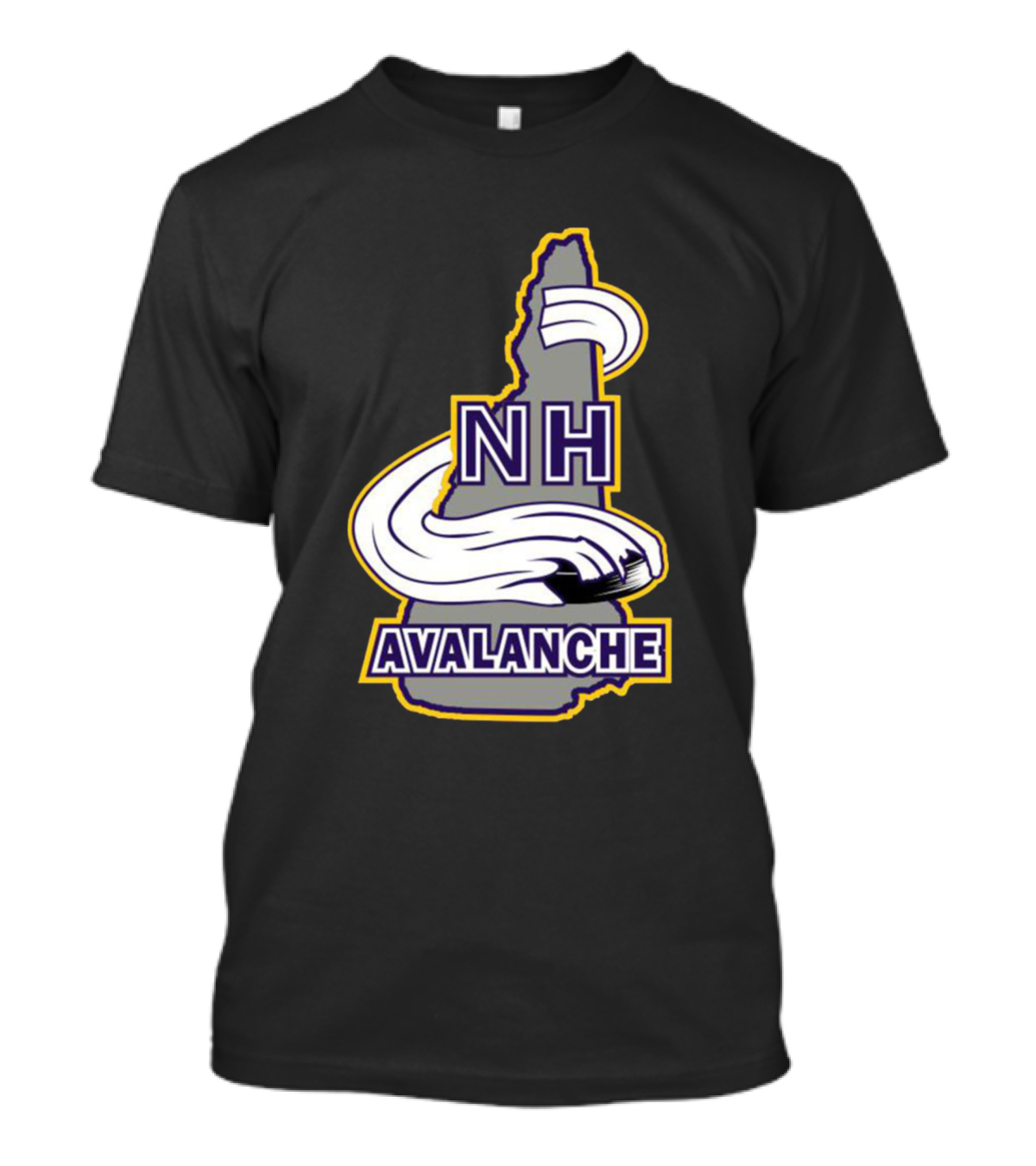 NH Avalanche Hockey New Hampshire State T-Shirt