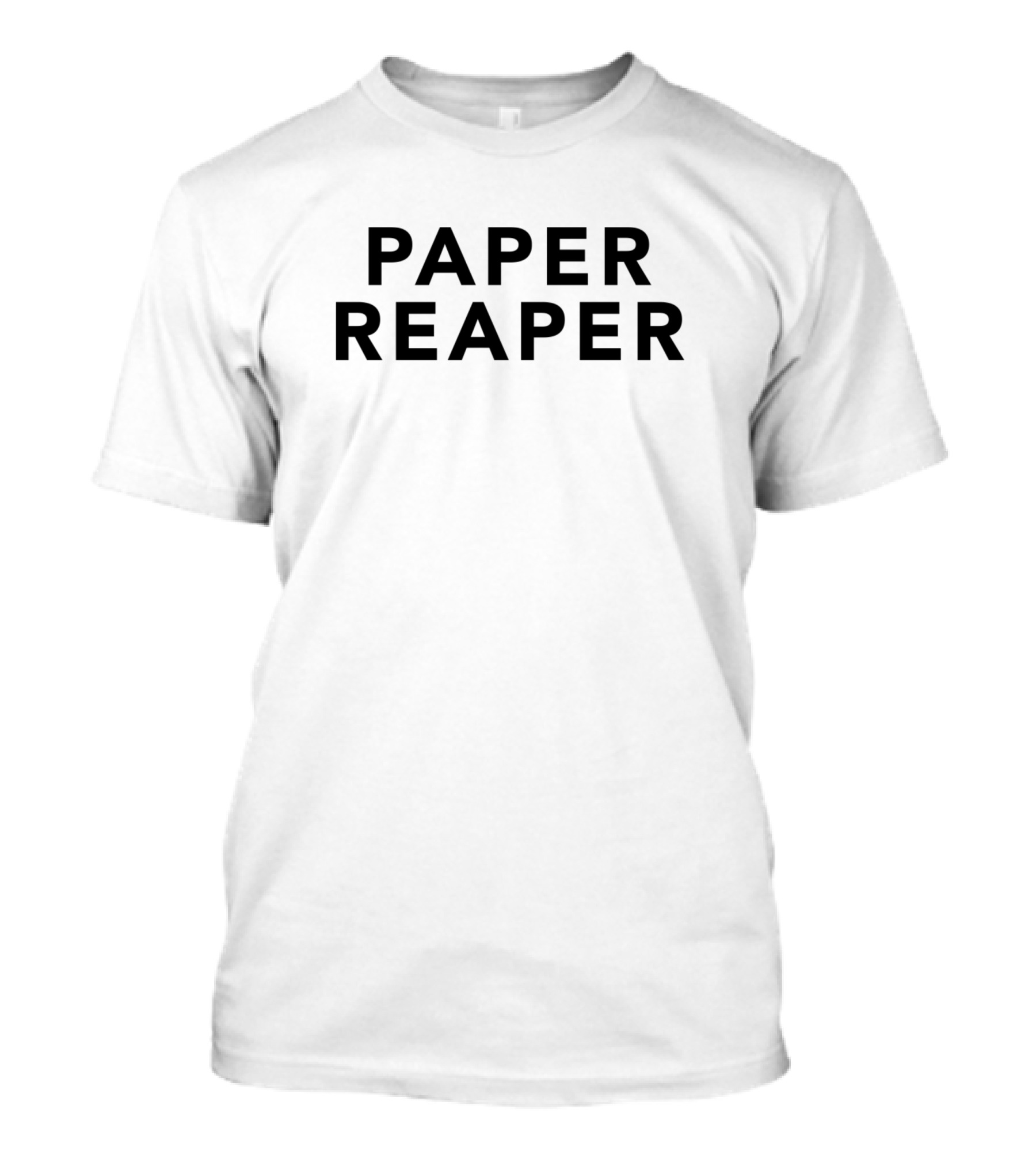 Paper Reaper Minimalist Text T-Shirt
