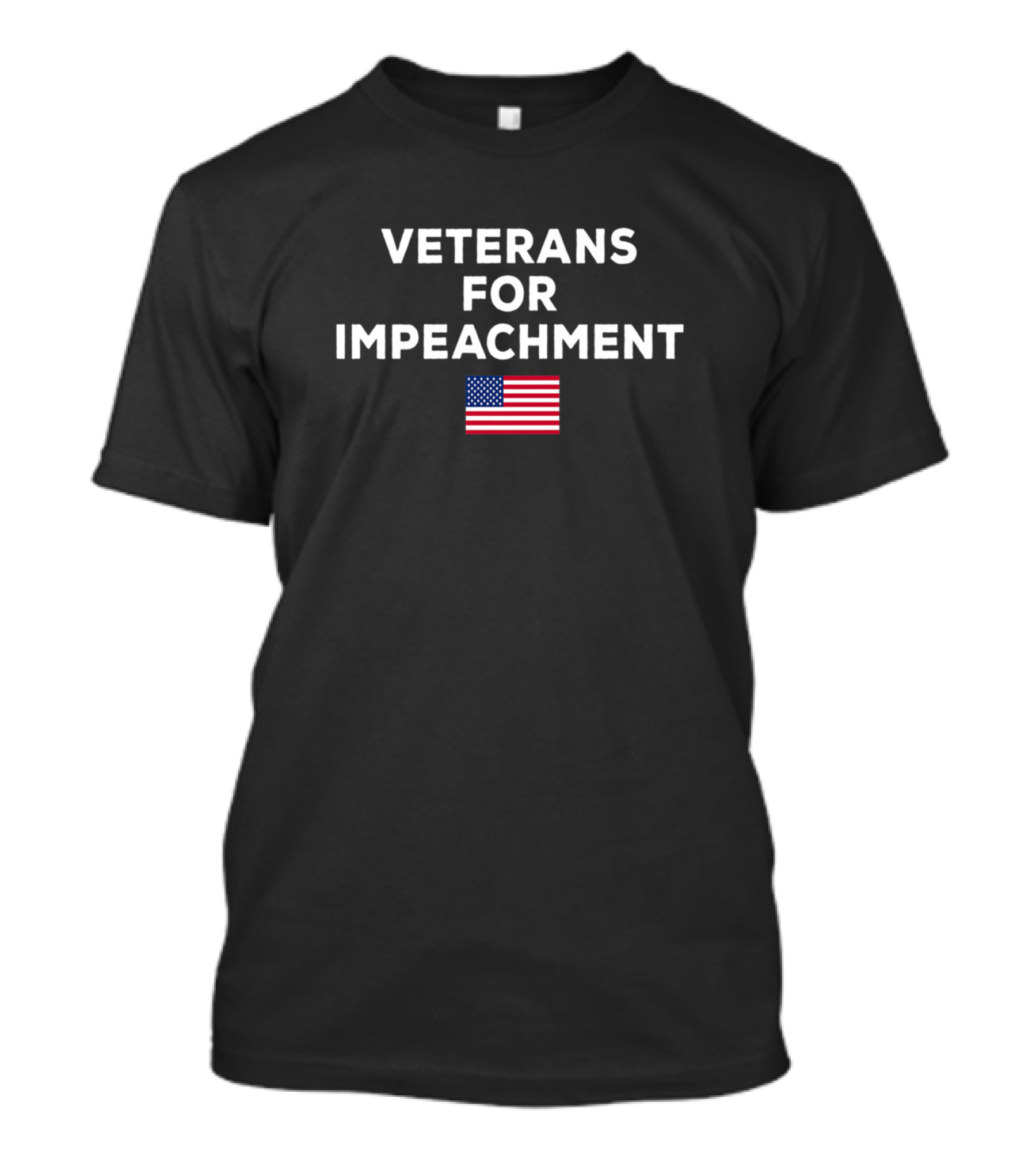 Veterans For Impeachment USA Flag Iconic T-Shirt