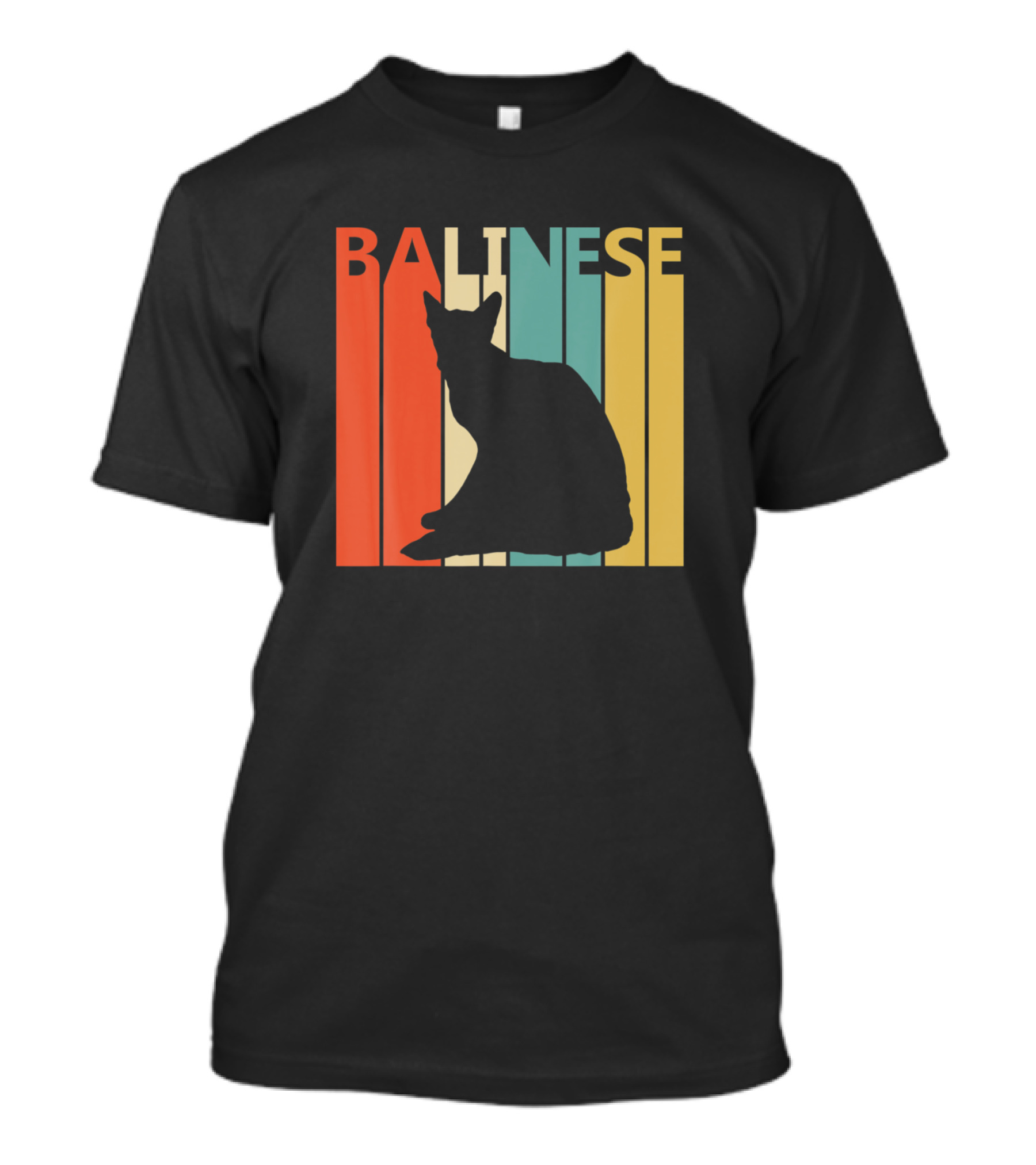 Balinese Cat Retro T-Shirt