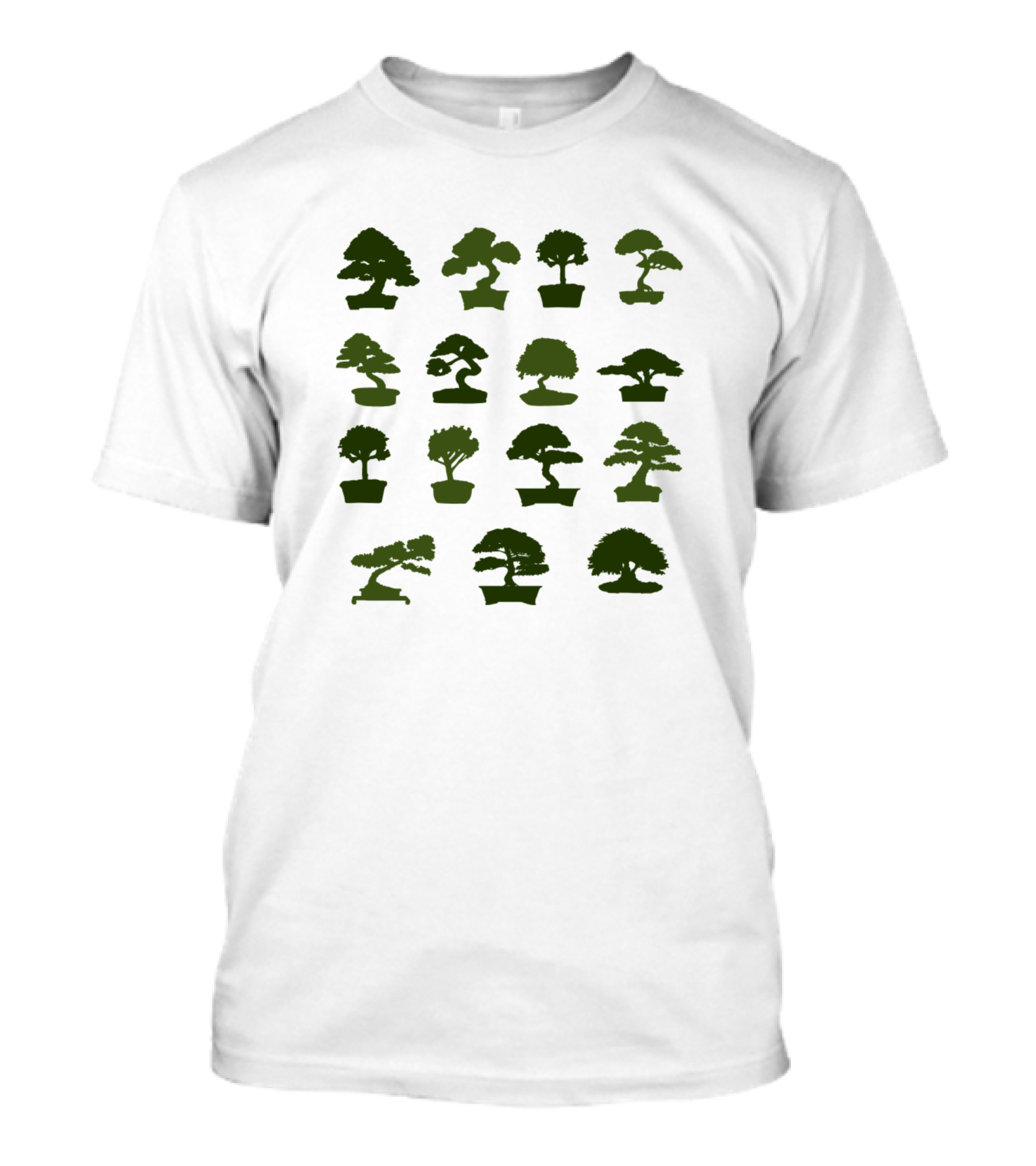 Bonsai Tree Collection Japanese Zen Gardening T-Shirt