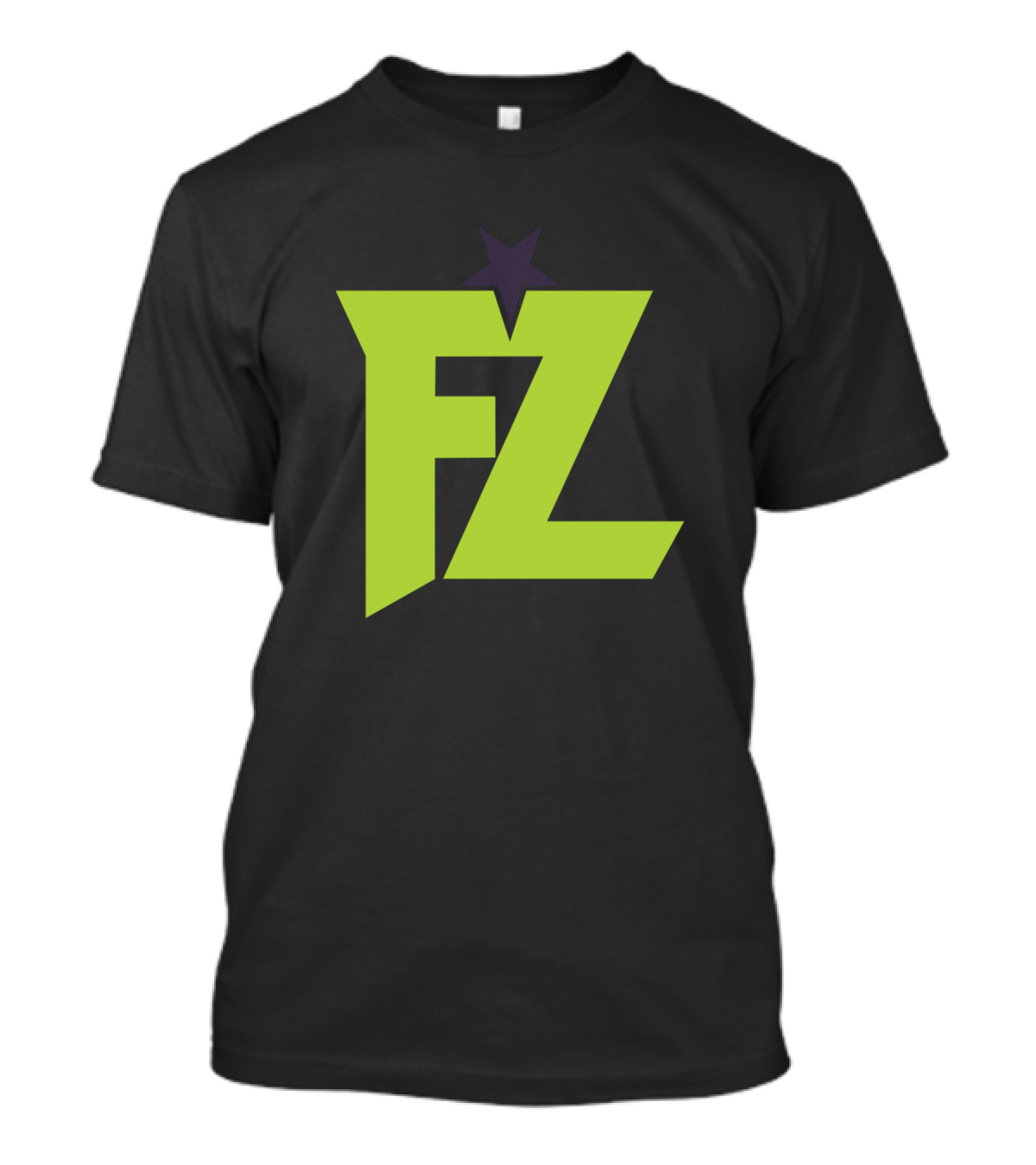 Freeballz FZ Neon Green Star T-Shirt