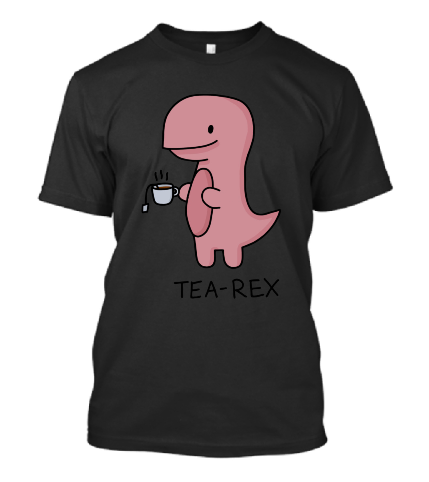 TEA-REX Dinosaur Tea Cup T-Shirt