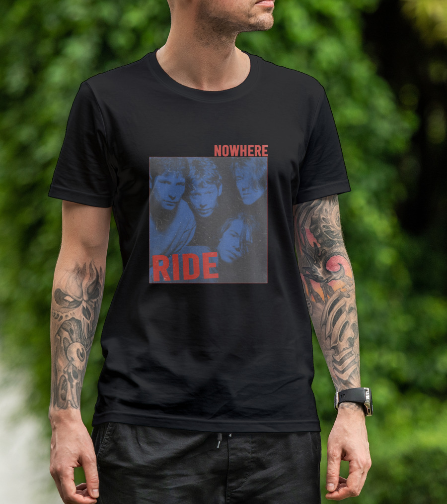 Ride Nowhere Band Photo Collage T-Shirt
