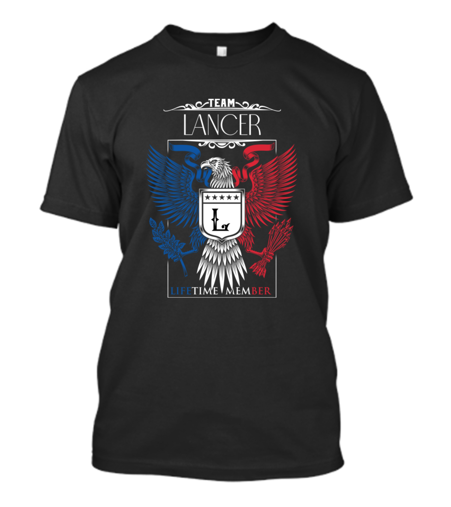 Team Lancer Lifetime Member Crest T-Shirt