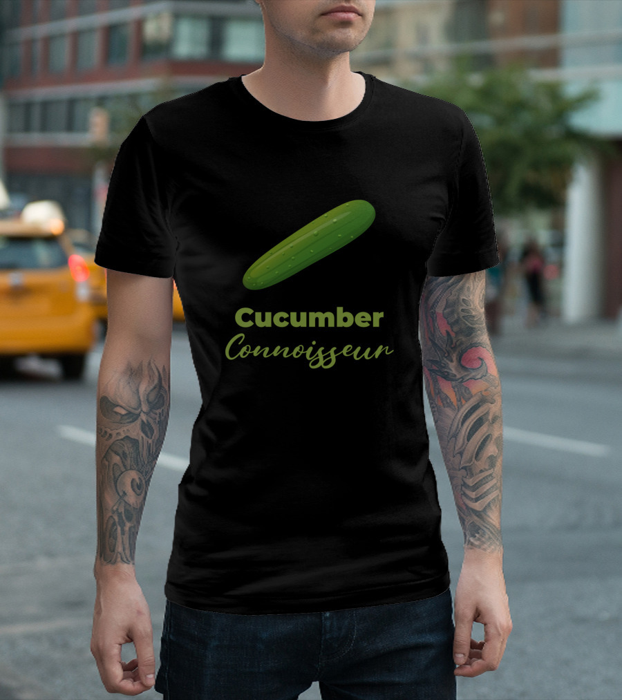 Cucumber Connoisseur Enthusiast Aficionado T-Shirt