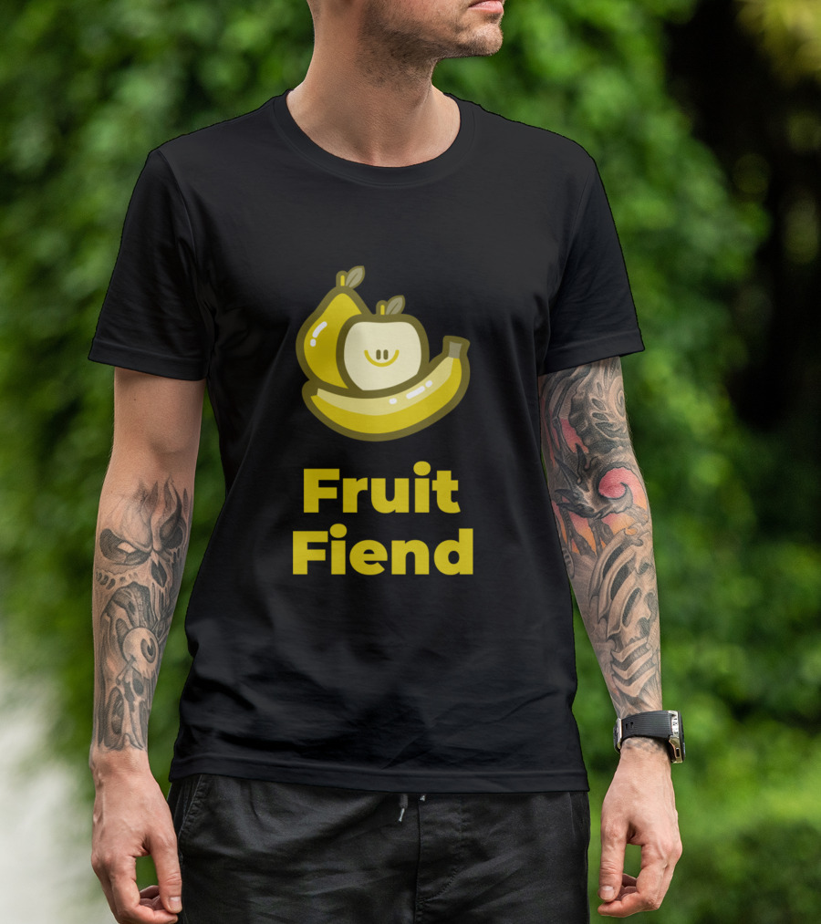Fruit Fiend Pear Apple Banana T-Shirt