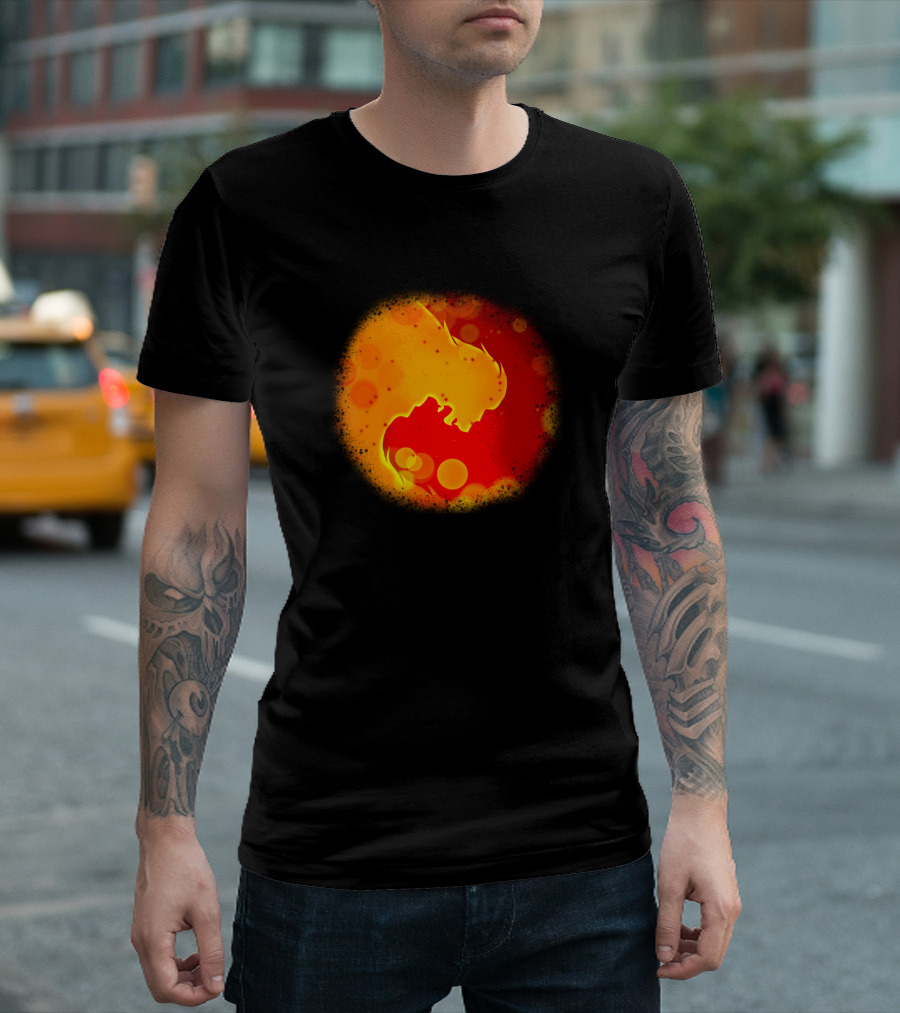 Golden Red Lions Fiery T-Shirt