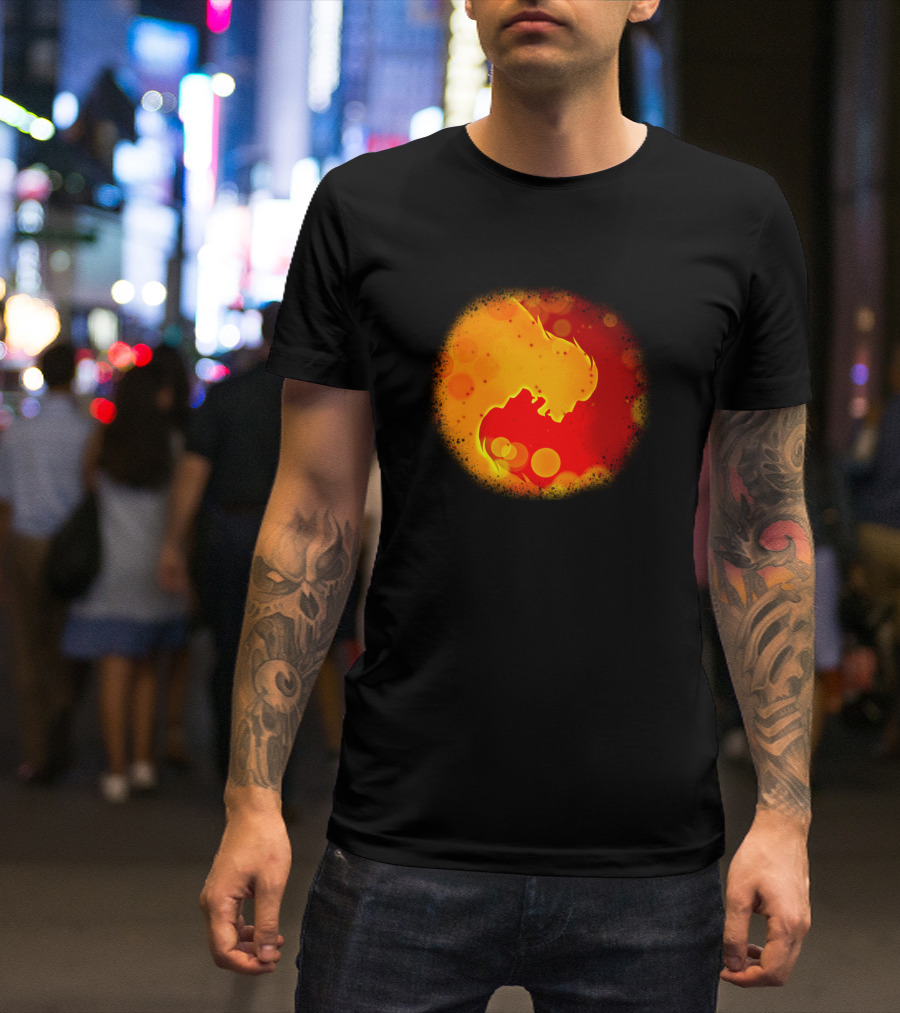 Golden Red Lions Fiery T-Shirt