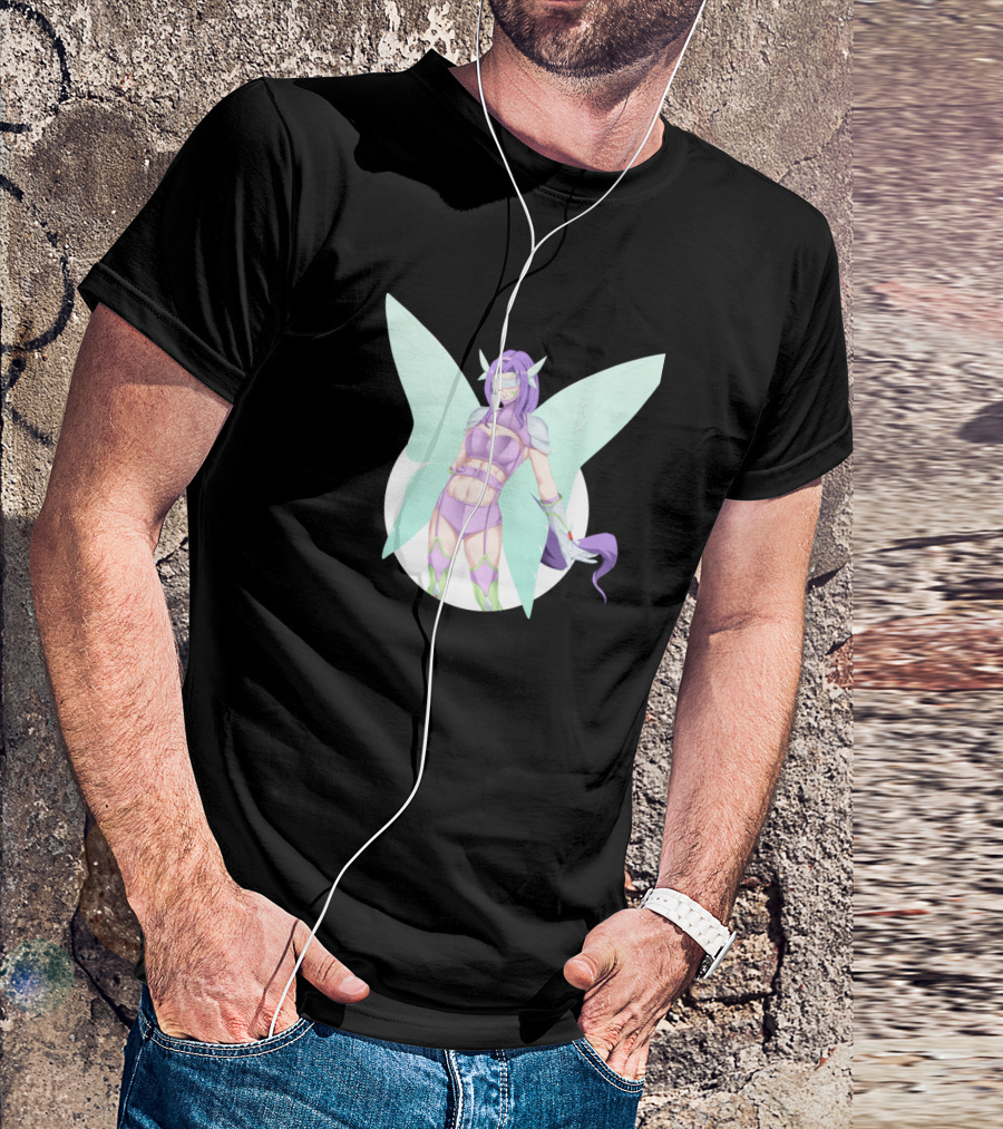 Kazemon Fairimon Digimon Anime Fairy Wings Character T-Shirt