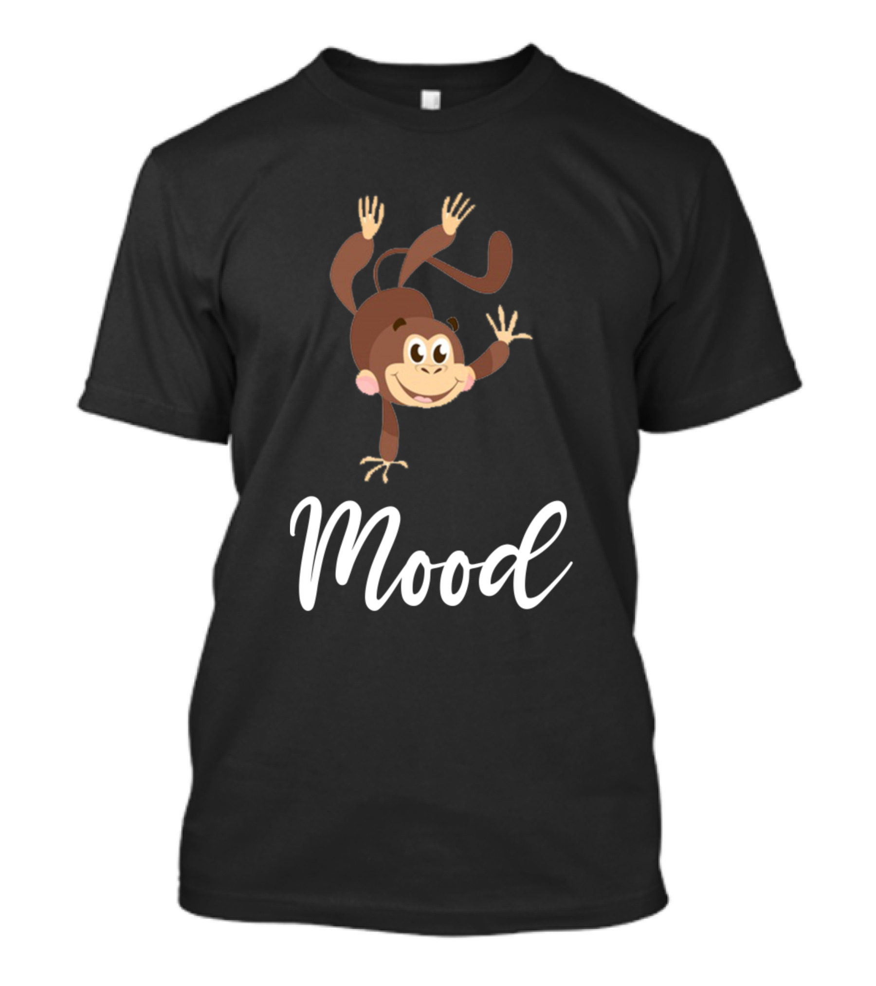Mood Playful Monkey Adorable Antics T-Shirt